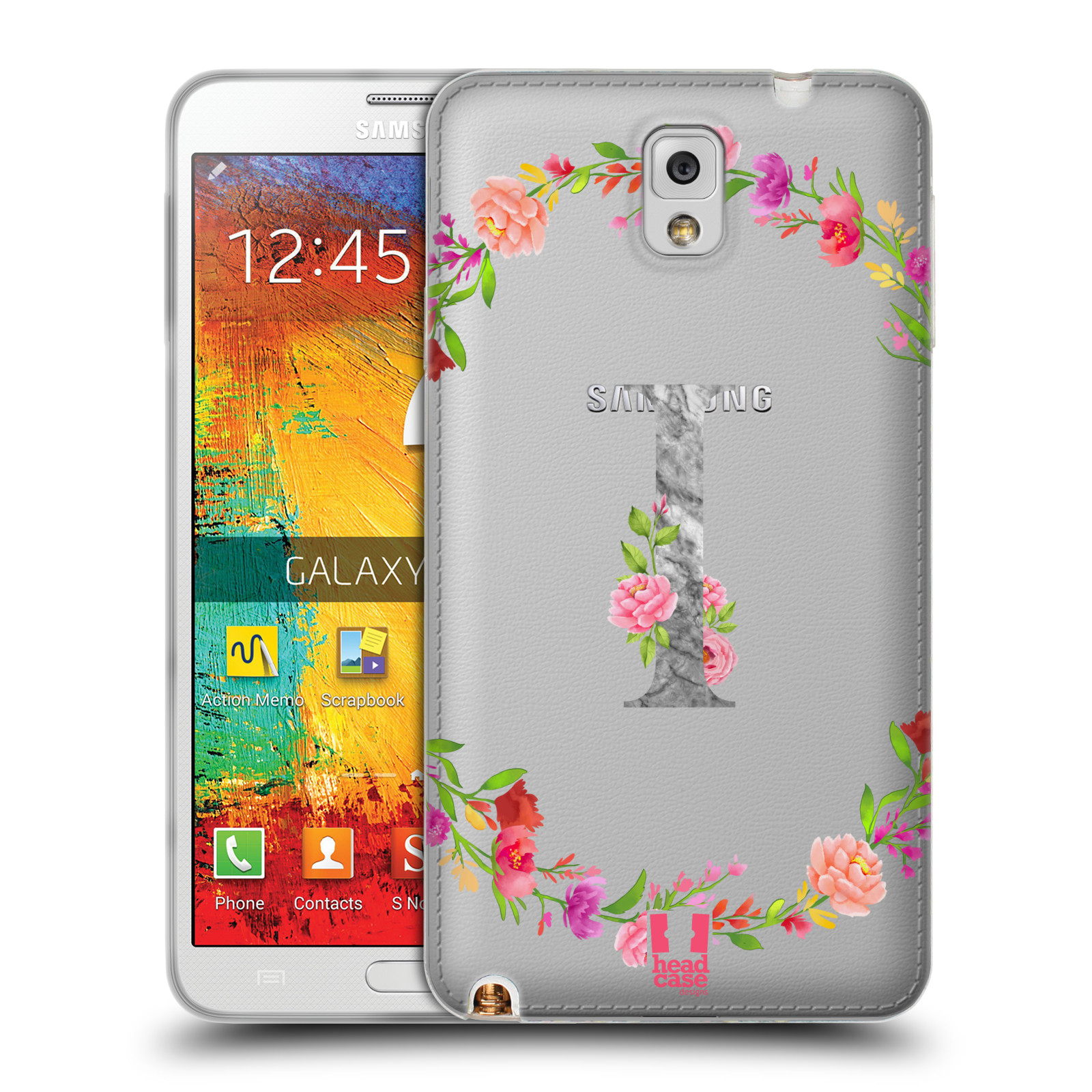 HEAD CASE DECORATIVE INITIALS SOFT GEL CASE FOR SAMSUNG PHONES 2 - Picture 16 of 20