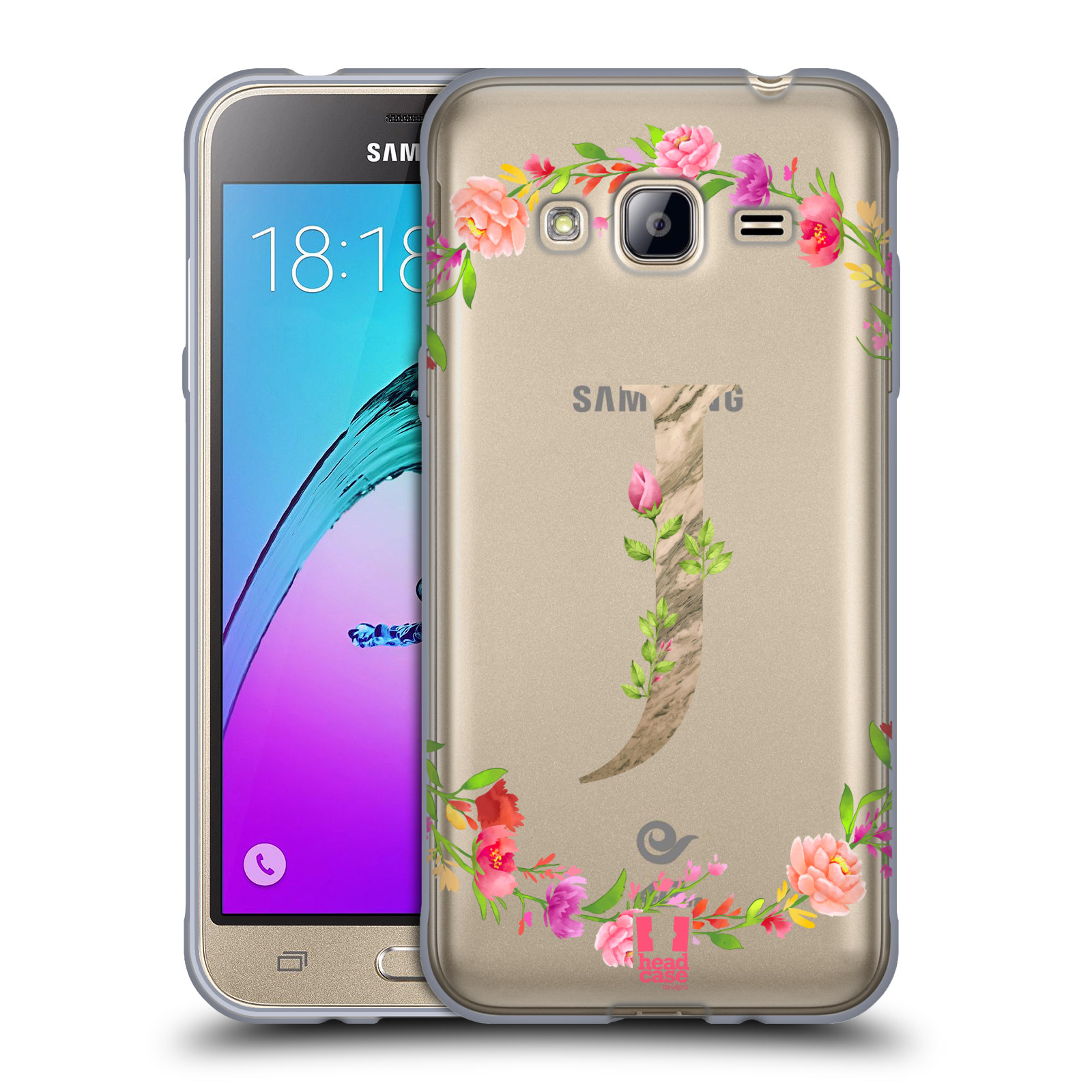 HEAD CASE DESIGNS DECORATIVE INITIALS GEL CASE & WALLPAPER FOR SAMSUNG PHONES 3 - Picture 17 of 20