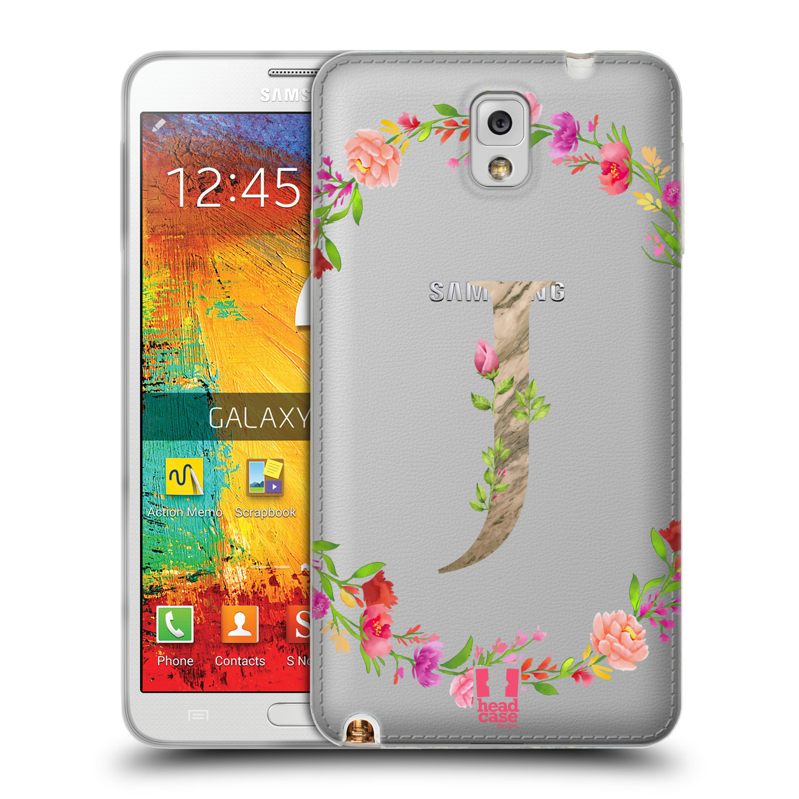 HEAD CASE DECORATIVE INITIALS SOFT GEL CASE FOR SAMSUNG PHONES 2 - Picture 17 of 20