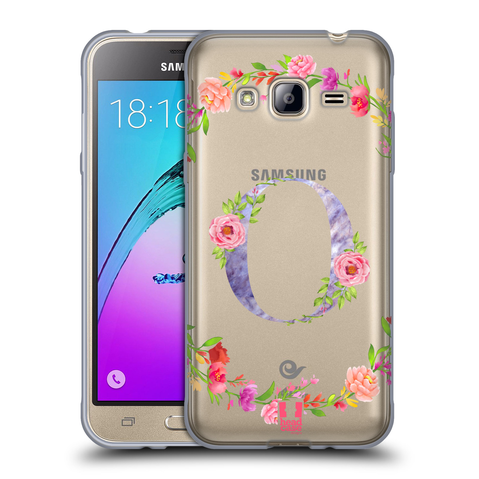 HEAD CASE DESIGNS DECORATIVE INITIALS 2 SOFT GEL CASE FOR SAMSUNG PHONES 3 - Picture 9 of 19