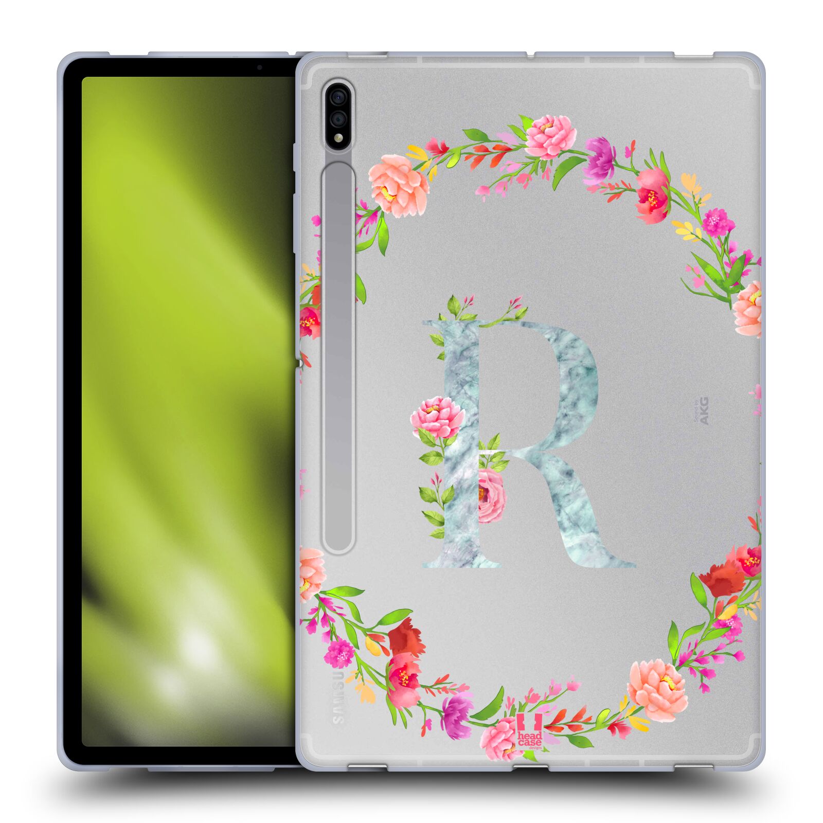 HEAD CASE DESIGNS DECORATIVE INITIALS 2 SOFT GEL CASE FOR SAMSUNG TABLETS 1 - 第 11/19 張圖片