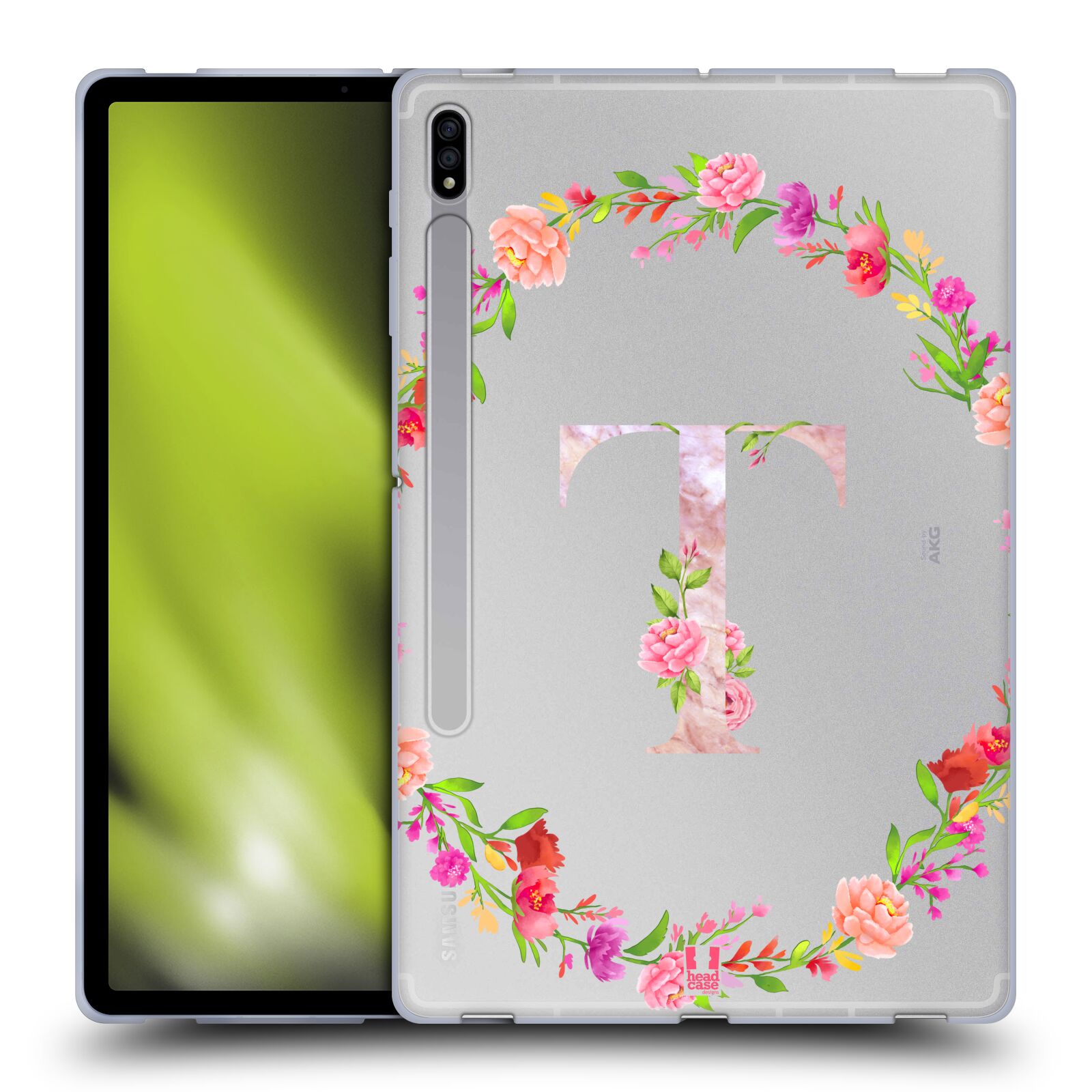HEAD CASE DESIGNS DECORATIVE INITIALS 2 SOFT GEL CASE FOR SAMSUNG TABLETS 1 - 第 13/19 張圖片