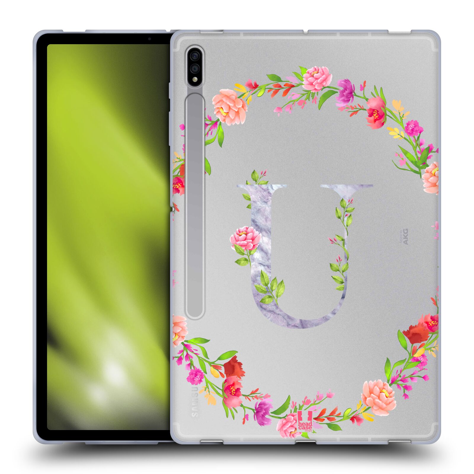 HEAD CASE DESIGNS DECORATIVE INITIALS 2 SOFT GEL CASE FOR SAMSUNG TABLETS 1 - 第 14/19 張圖片