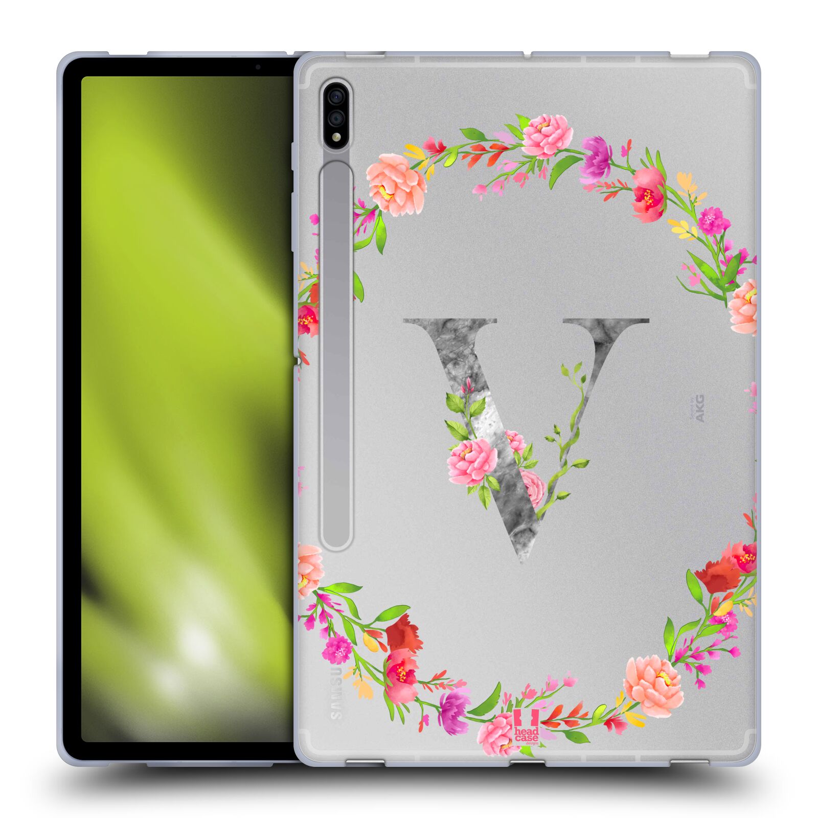HEAD CASE DESIGNS DECORATIVE INITIALS 2 SOFT GEL CASE FOR SAMSUNG TABLETS 1 - 第 15/19 張圖片