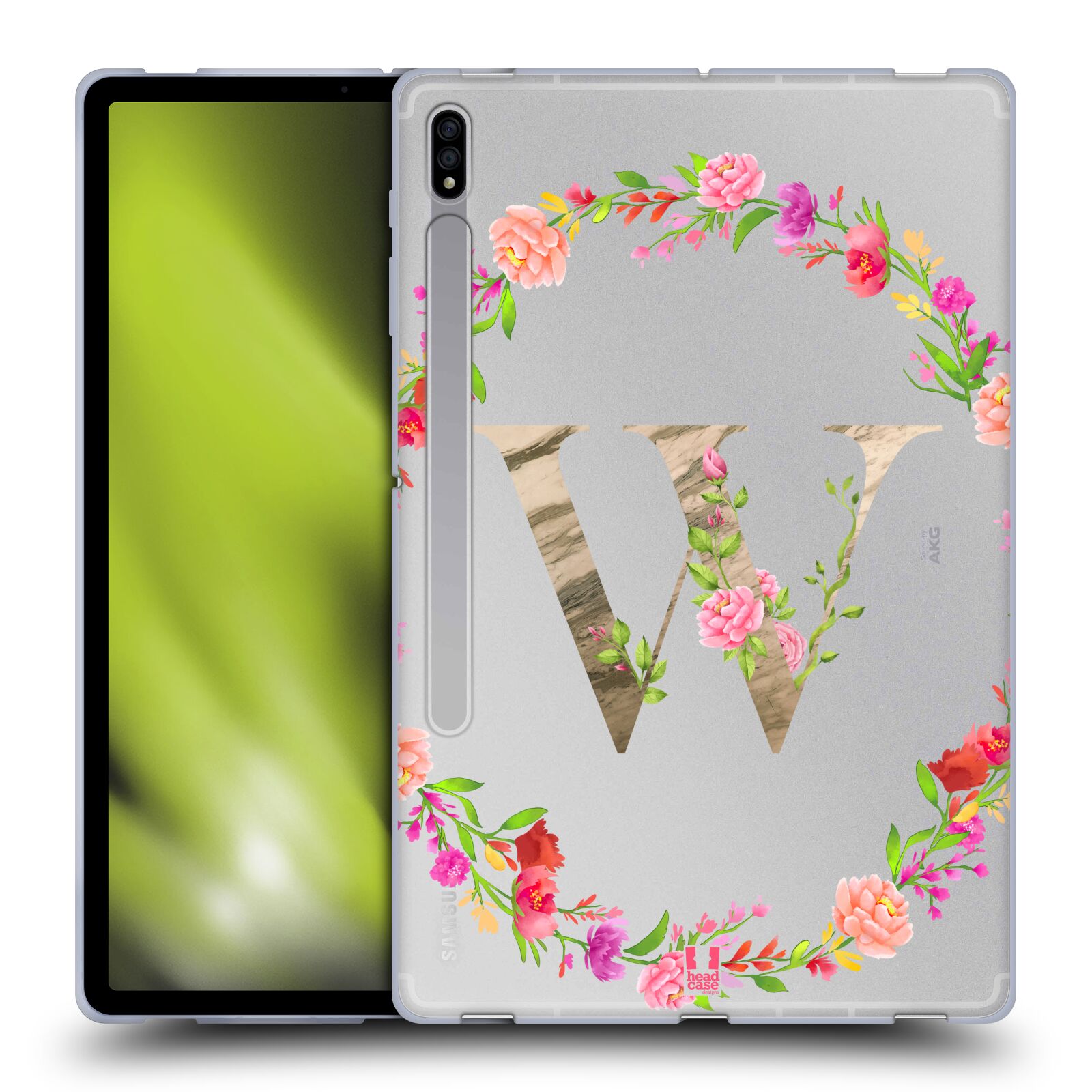 HEAD CASE DESIGNS DECORATIVE INITIALS 2 SOFT GEL CASE FOR SAMSUNG TABLETS 1 - 第 16/19 張圖片