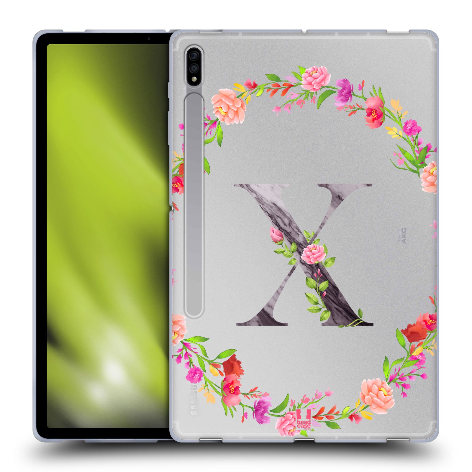 HEAD CASE DESIGNS DECORATIVE INITIALS 2 SOFT GEL CASE FOR SAMSUNG TABLETS 1 - 第 17/19 張圖片