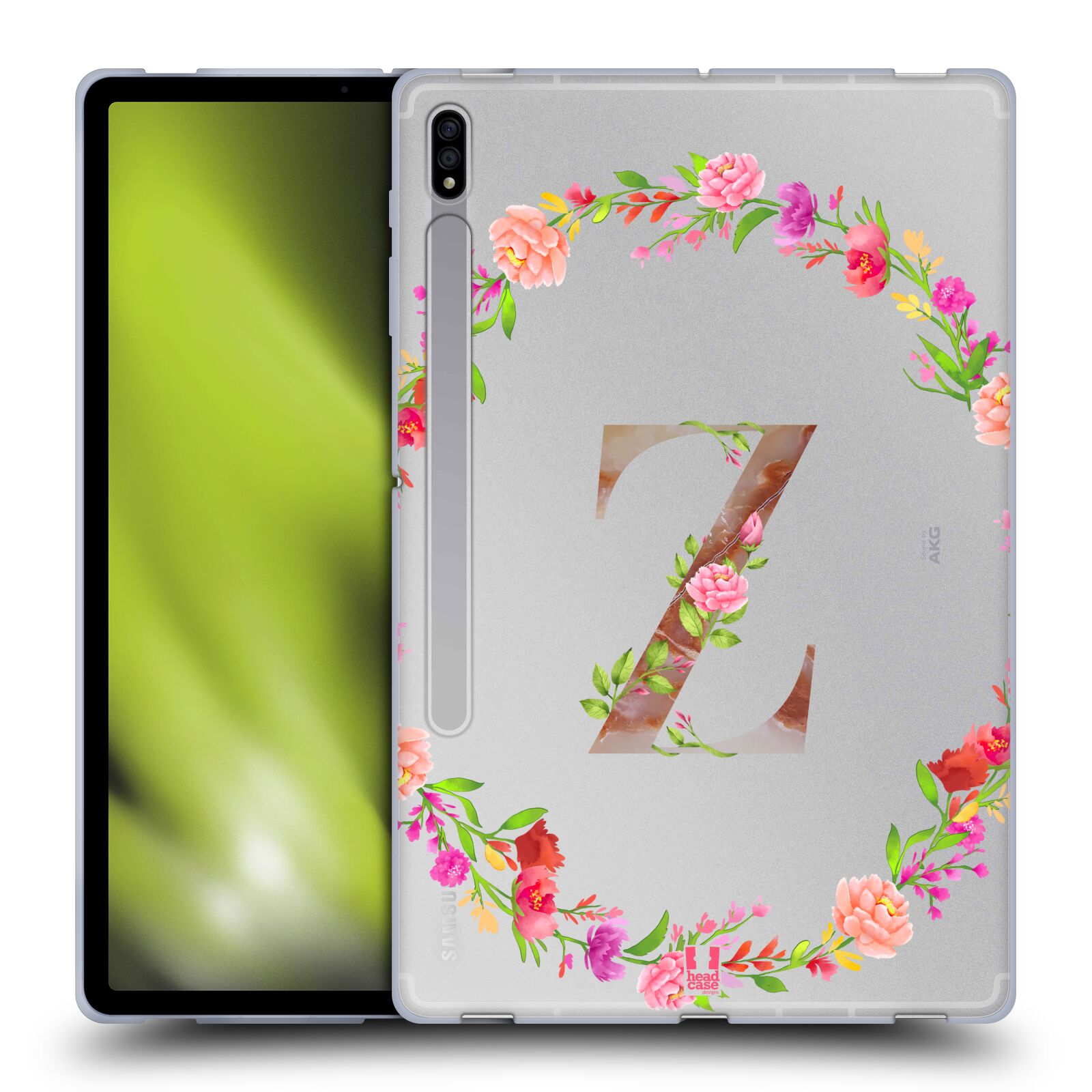 HEAD CASE DESIGNS DECORATIVE INITIALS 2 SOFT GEL CASE FOR SAMSUNG TABLETS 1 - 第 19/19 張圖片