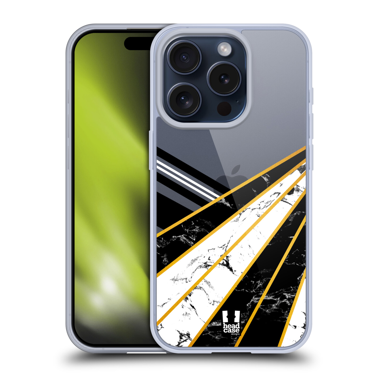 HEAD CASE DECORATIVE MARBLE COLLECTION ÉTUI COQUE EN GEL MOLLE POUR APPLE iPHONE - Photo 9 sur 10