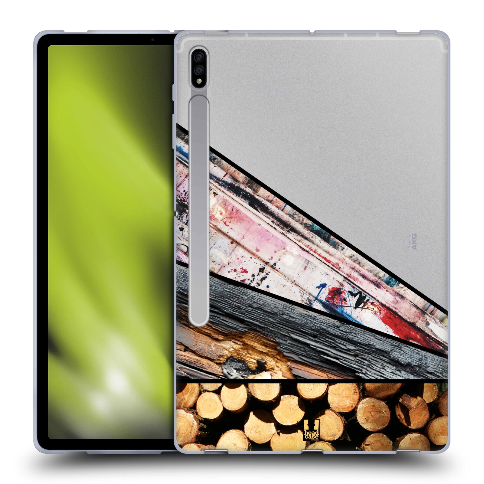 HEAD CASE DESIGNS DECORATIVE WOOD COLLECTION SOFT GEL CASE FOR SAMSUNG TABLETS 1 - Picture 9 of 12