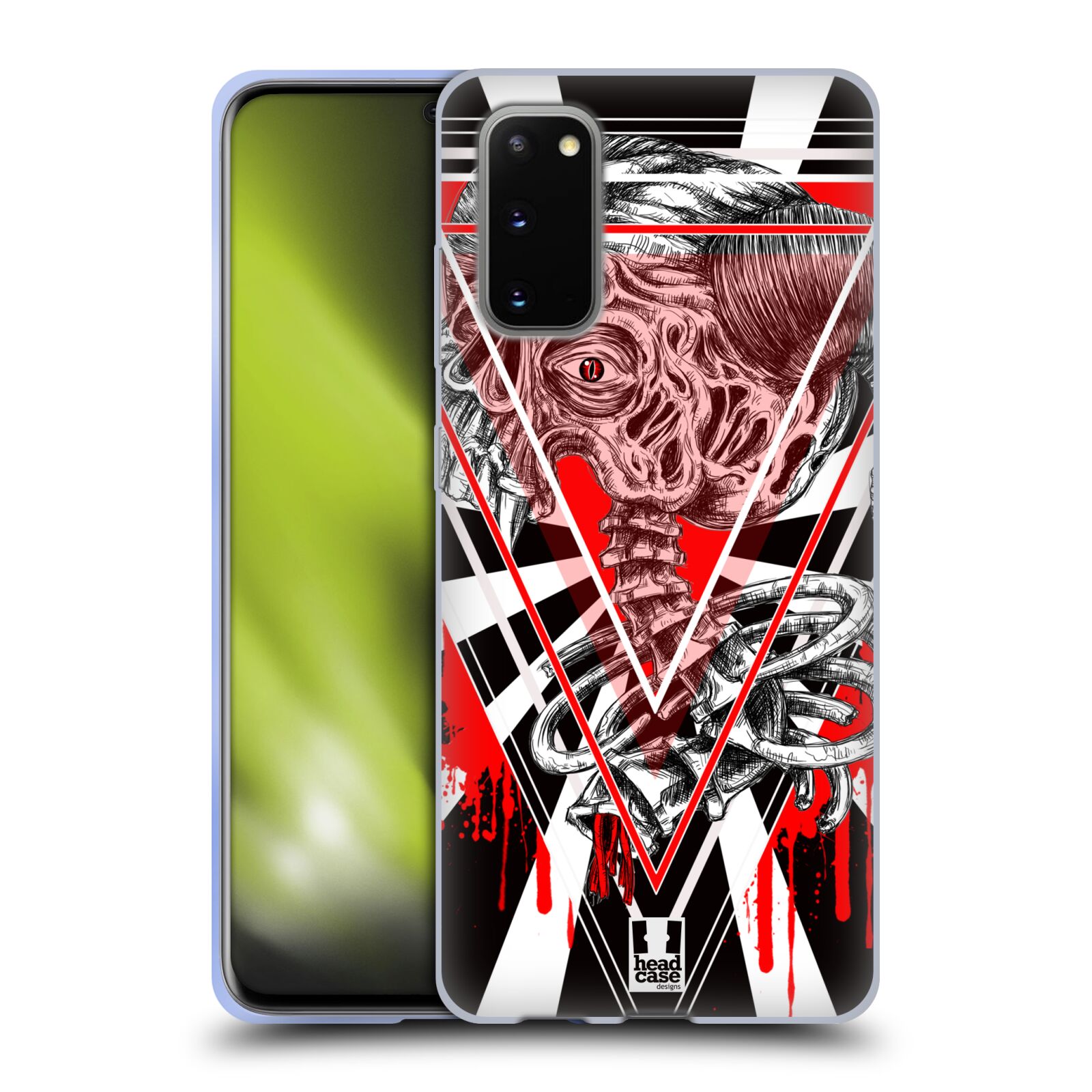 HEAD CASE DESIGNS DEVIL SKULLS SOFT GEL CASE FOR SAMSUNG PHONES 1 - Picture 8 of 10