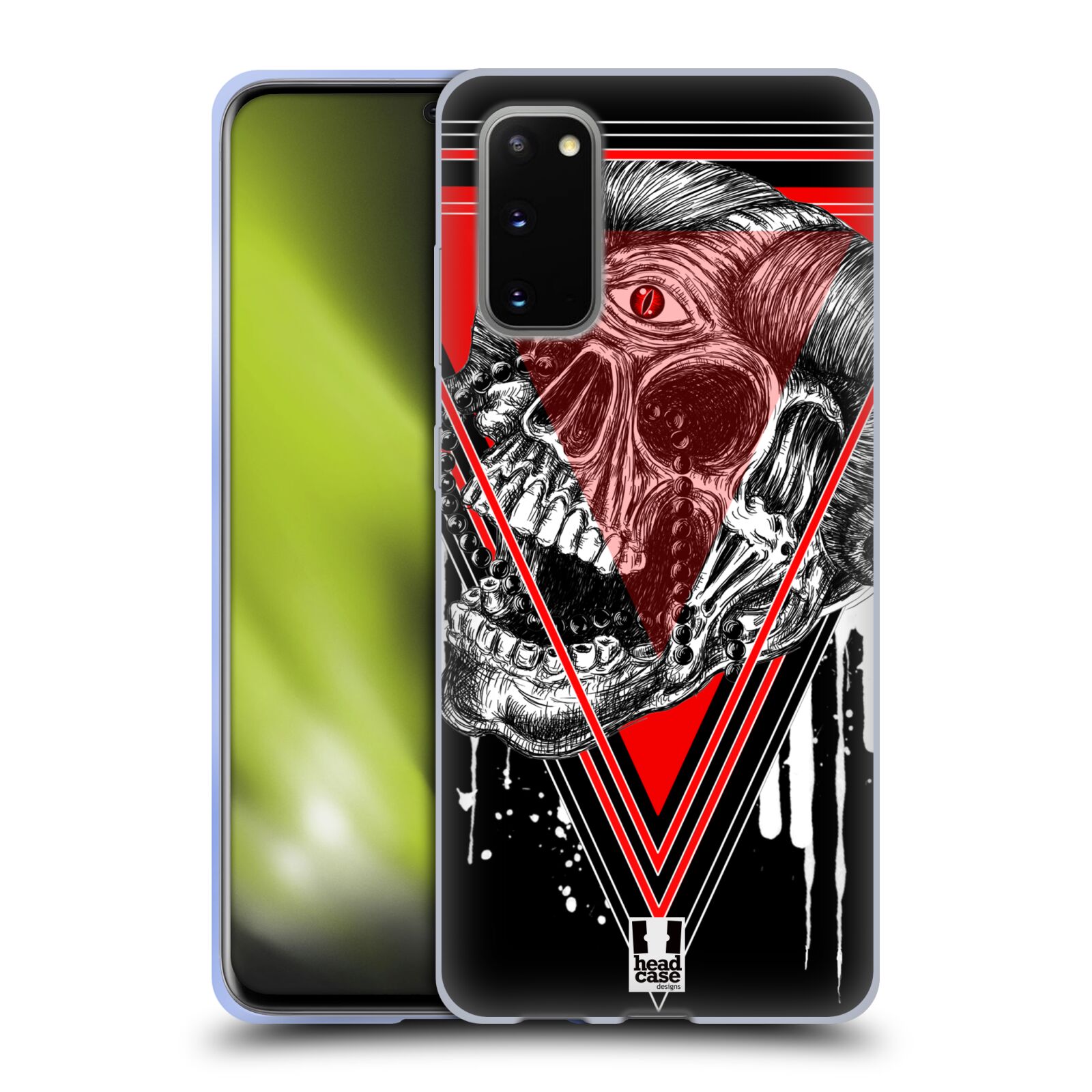 HEAD CASE DESIGNS DEVIL SKULLS SOFT GEL CASE FOR SAMSUNG PHONES 1 - Picture 9 of 10