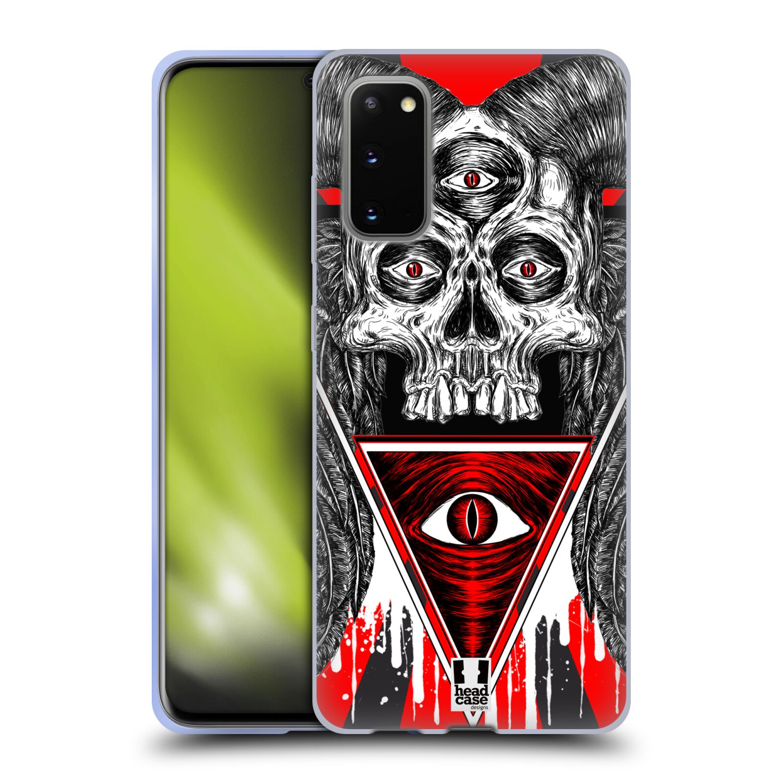 HEAD CASE DESIGNS DEVIL SKULLS SOFT GEL CASE FOR SAMSUNG PHONES 1 - Picture 10 of 10
