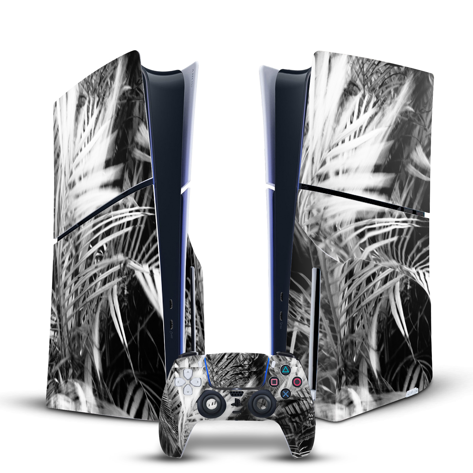 DORIT FUHG ART MIX VINYL SKIN FOR SONY PS5 SLIM DISC CONSOLE & CONTROLLER