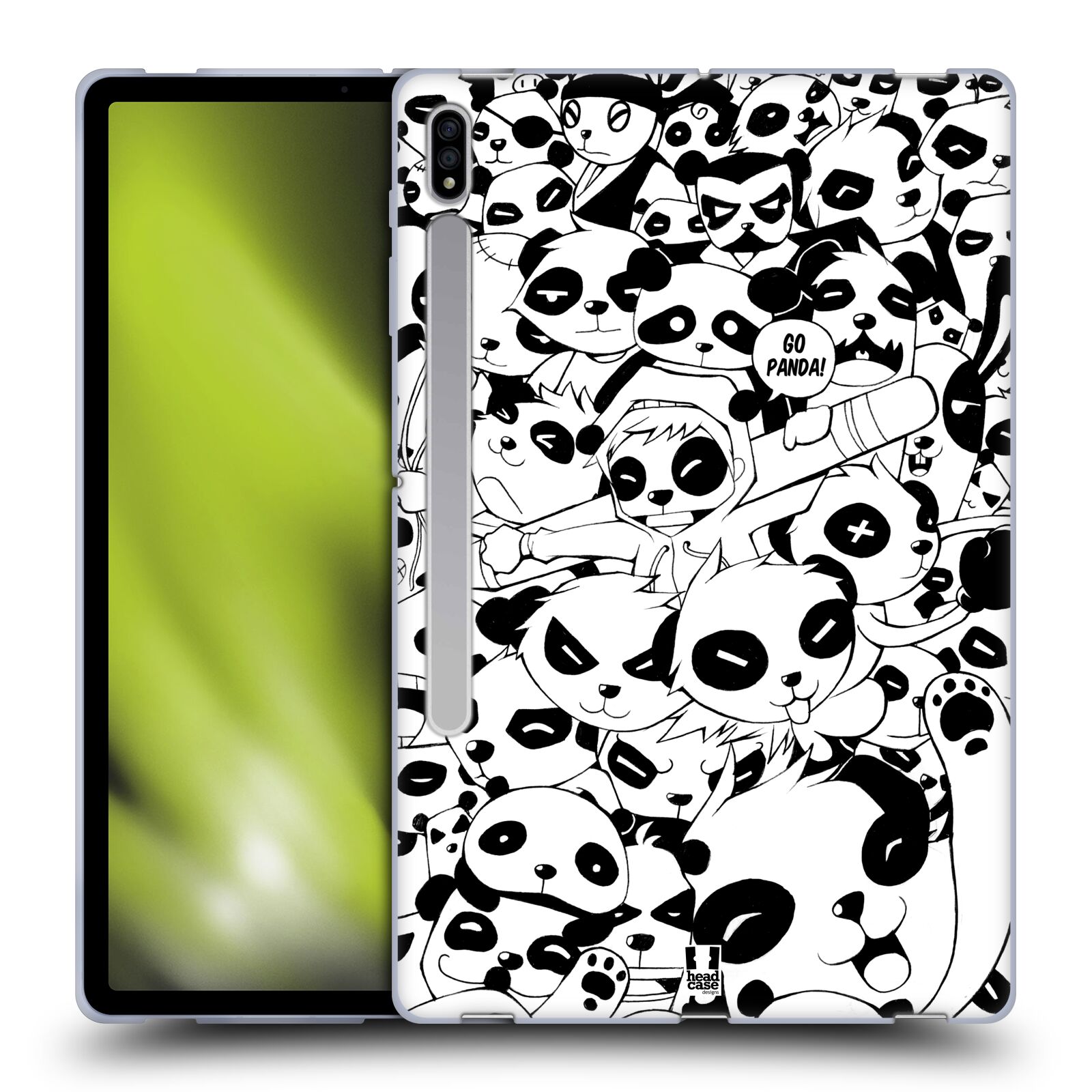 HEAD CASE DESIGNS DOODLE GALORE SOFT GEL CASE FOR SAMSUNG TABLETS 1 - Picture 10 of 11