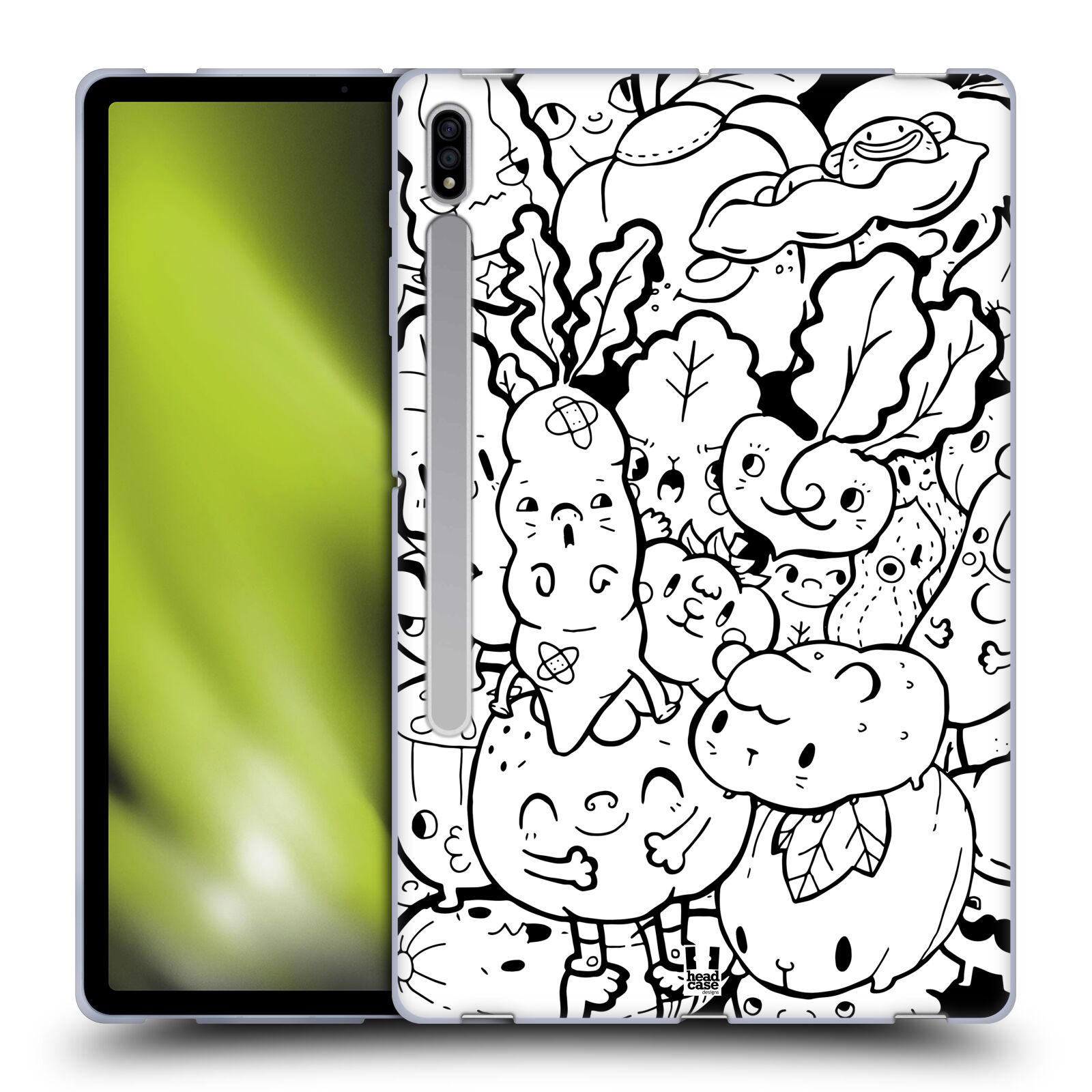 HEAD CASE DESIGNS DOODLE GALORE SOFT GEL CASE FOR SAMSUNG TABLETS 1 - Picture 11 of 11