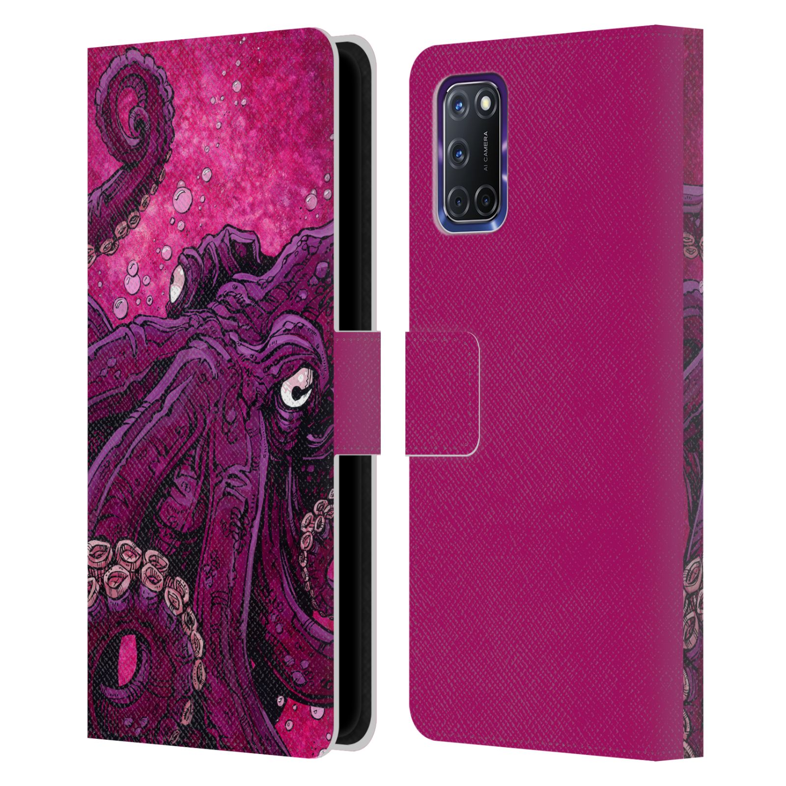 Coque Portefeuille Livre Cuir Etui Clapet pour Oppo Reno2 Z Noir