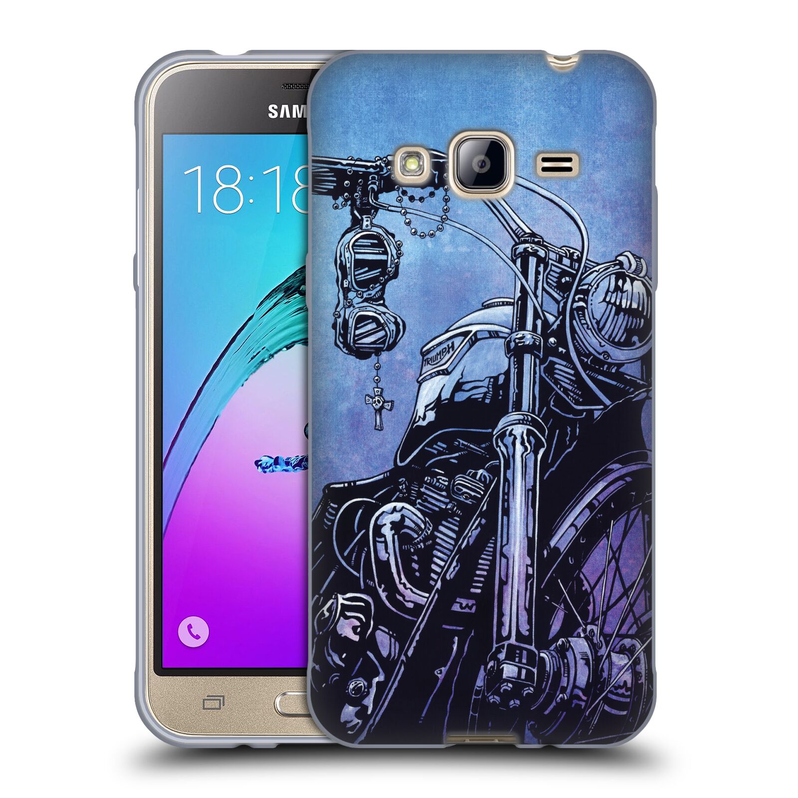 OFFICIAL DAVID LOZEAU SKELETON GRUNGE SOFT GEL CASE FOR SAMSUNG PHONES 3 - Picture 10 of 14