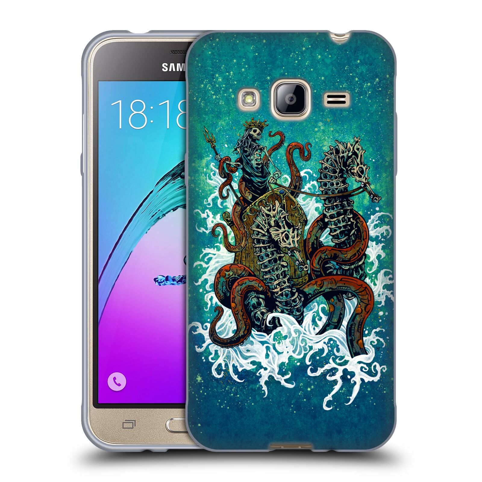 OFFICIAL DAVID LOZEAU SKELETON GRUNGE SOFT GEL CASE FOR SAMSUNG PHONES 3 - Picture 11 of 14