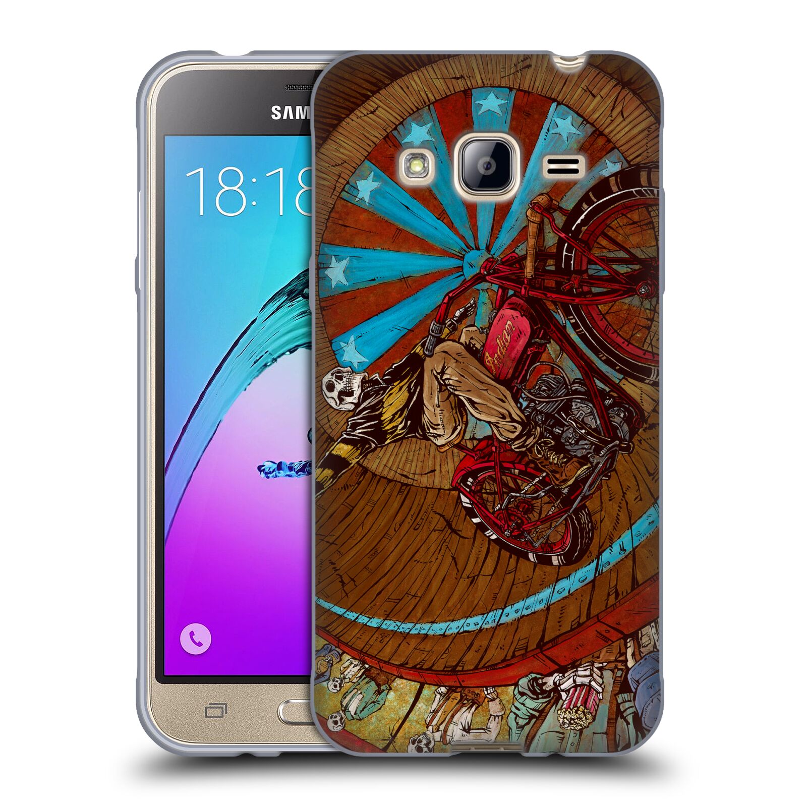 OFFICIAL DAVID LOZEAU SKELETON GRUNGE SOFT GEL CASE FOR SAMSUNG PHONES 3 - Picture 14 of 14