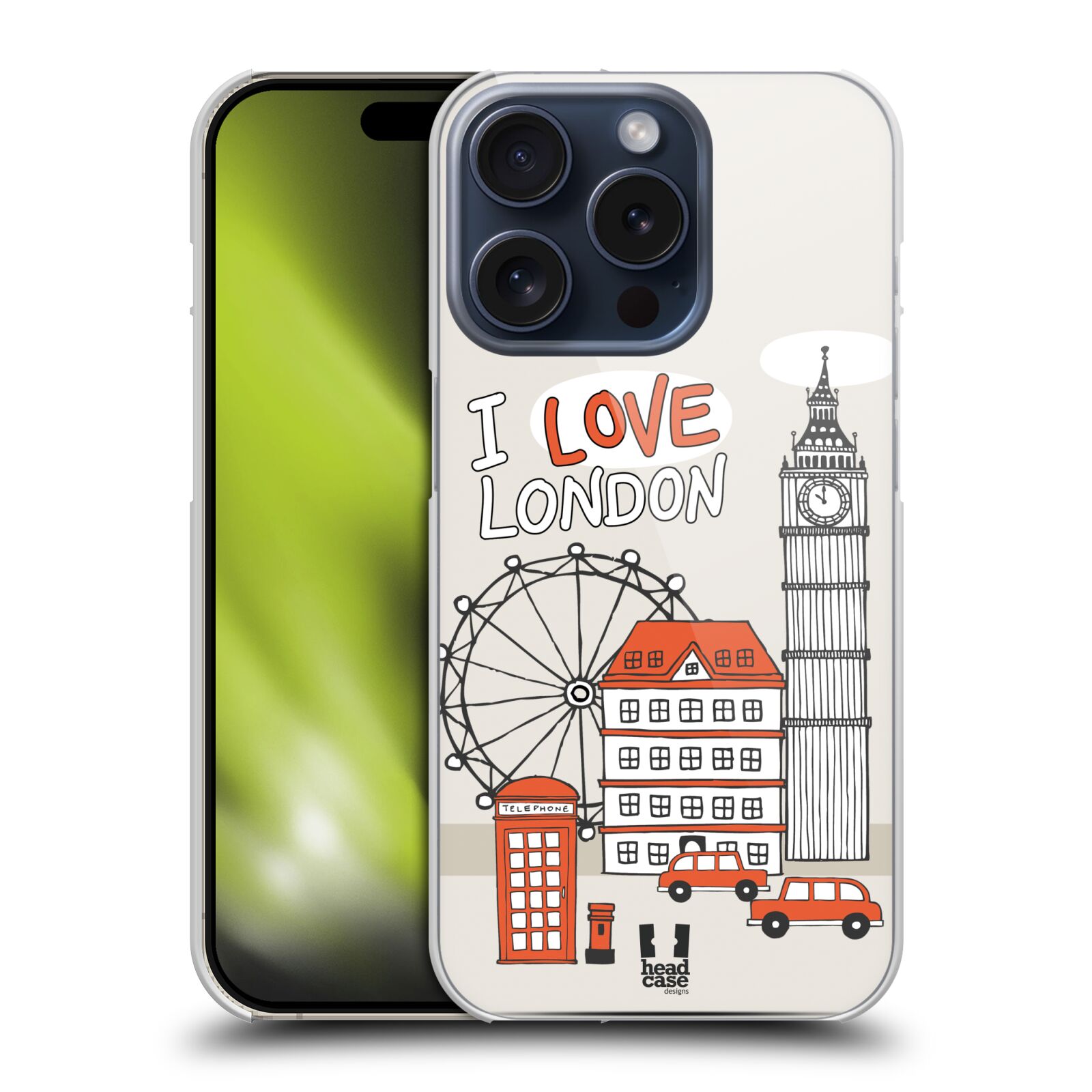 HEAD CASE DESIGNS DOODLE CITIES HARD BACK CASE FOR APPLE iPHONE PHONES - Picture 8 of 10