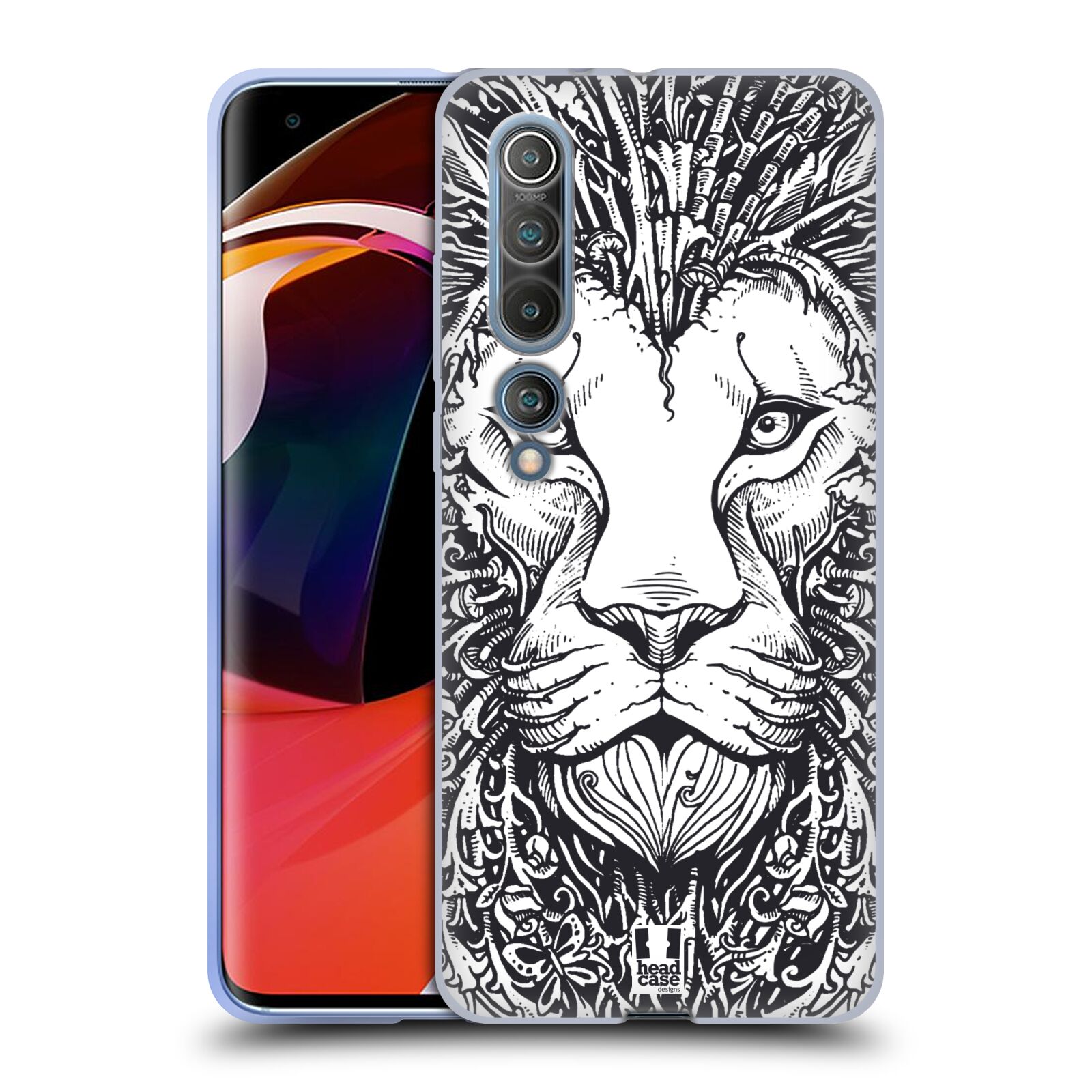 HEAD CASE DESIGNS DOODLE ANIMAL FACES SOFT GEL CASE FOR XIAOMI PHONES