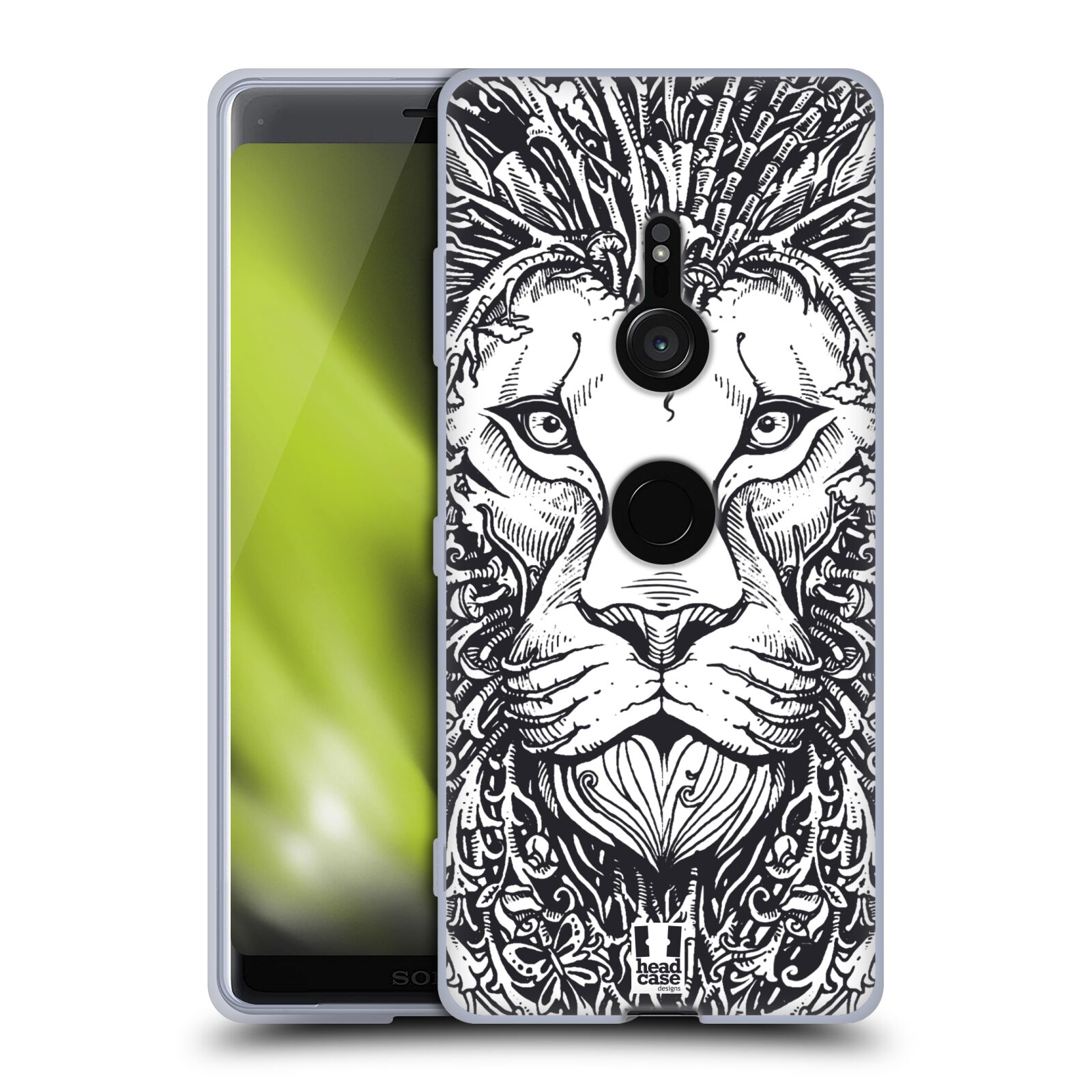 HEAD CASE DESIGNS DOODLE ANIMAL FACES SOFT GEL CASE FOR SONY PHONES 1 - Picture 8 of 10