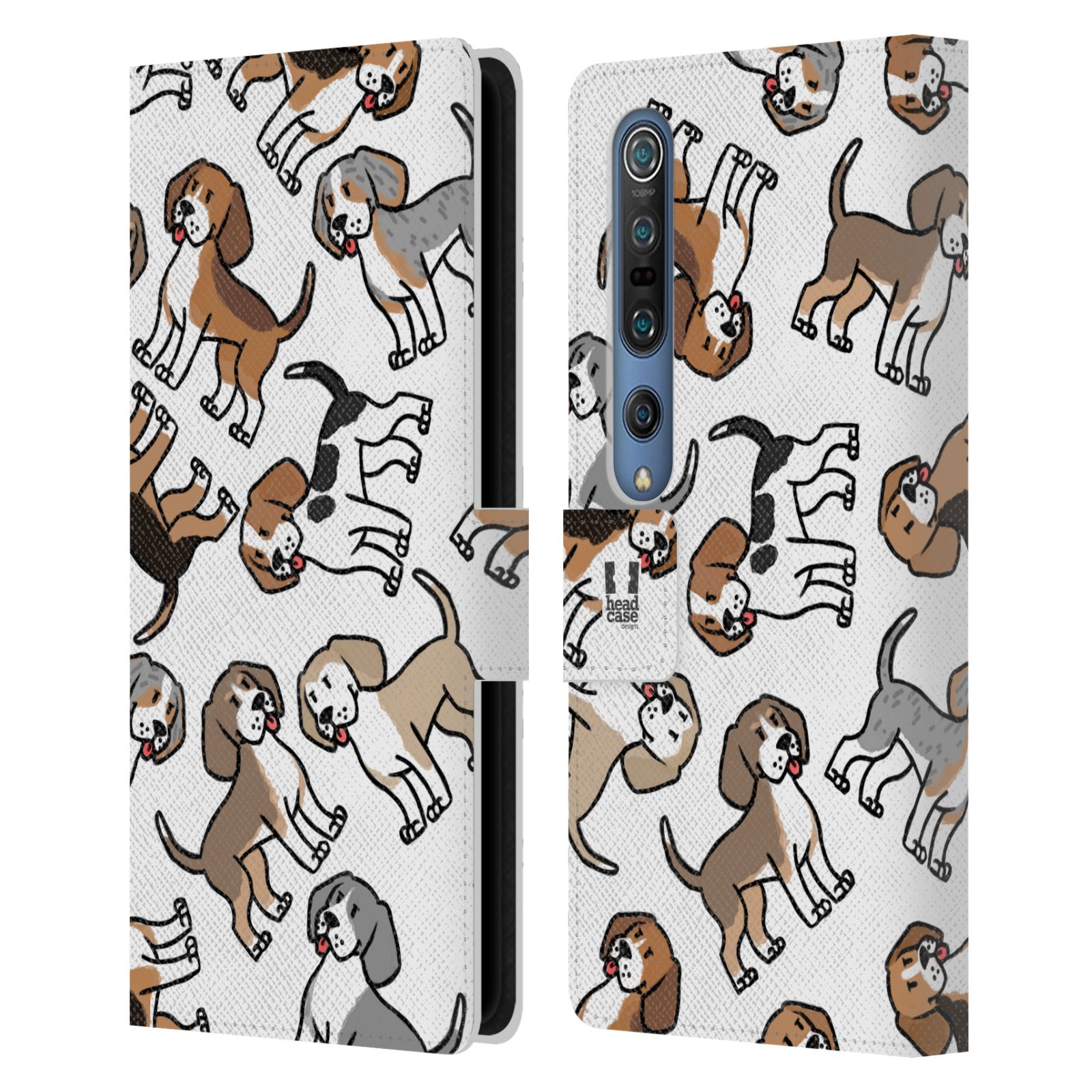 CUSTODIA PORTAFOGLIO LIBRO IN PELLE HEAD CASE DESIGNS MODELLI RAZZA CANE PER TELEFONI XIAOMI - Foto 7 di 16