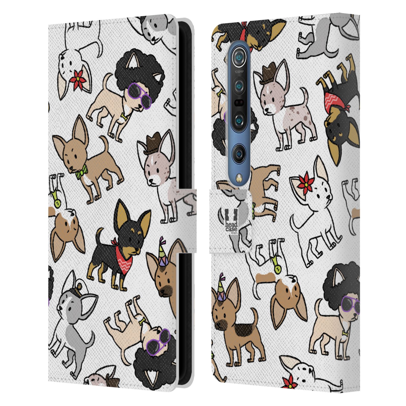 CUSTODIA PORTAFOGLIO LIBRO IN PELLE HEAD CASE DESIGNS MODELLI RAZZA CANE PER TELEFONI XIAOMI - Foto 10 di 16