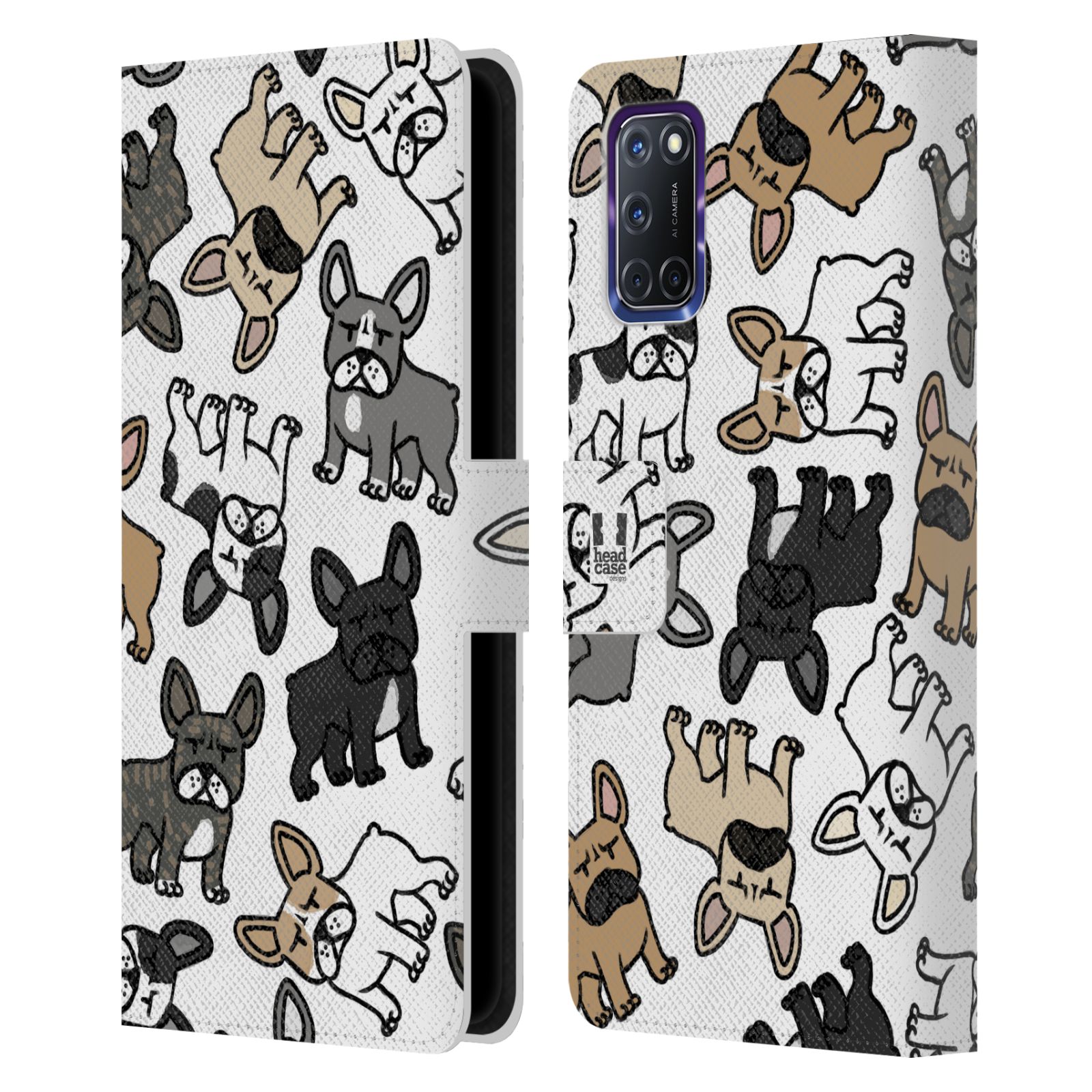 FUNDA HEAD CASE CON DIBUJO DE CUERO PARA LIBROS Y FONDO DE PANTALLA HEAD CASE CON PATRONES DE RAZA PERRO - Imagen 12 de 16