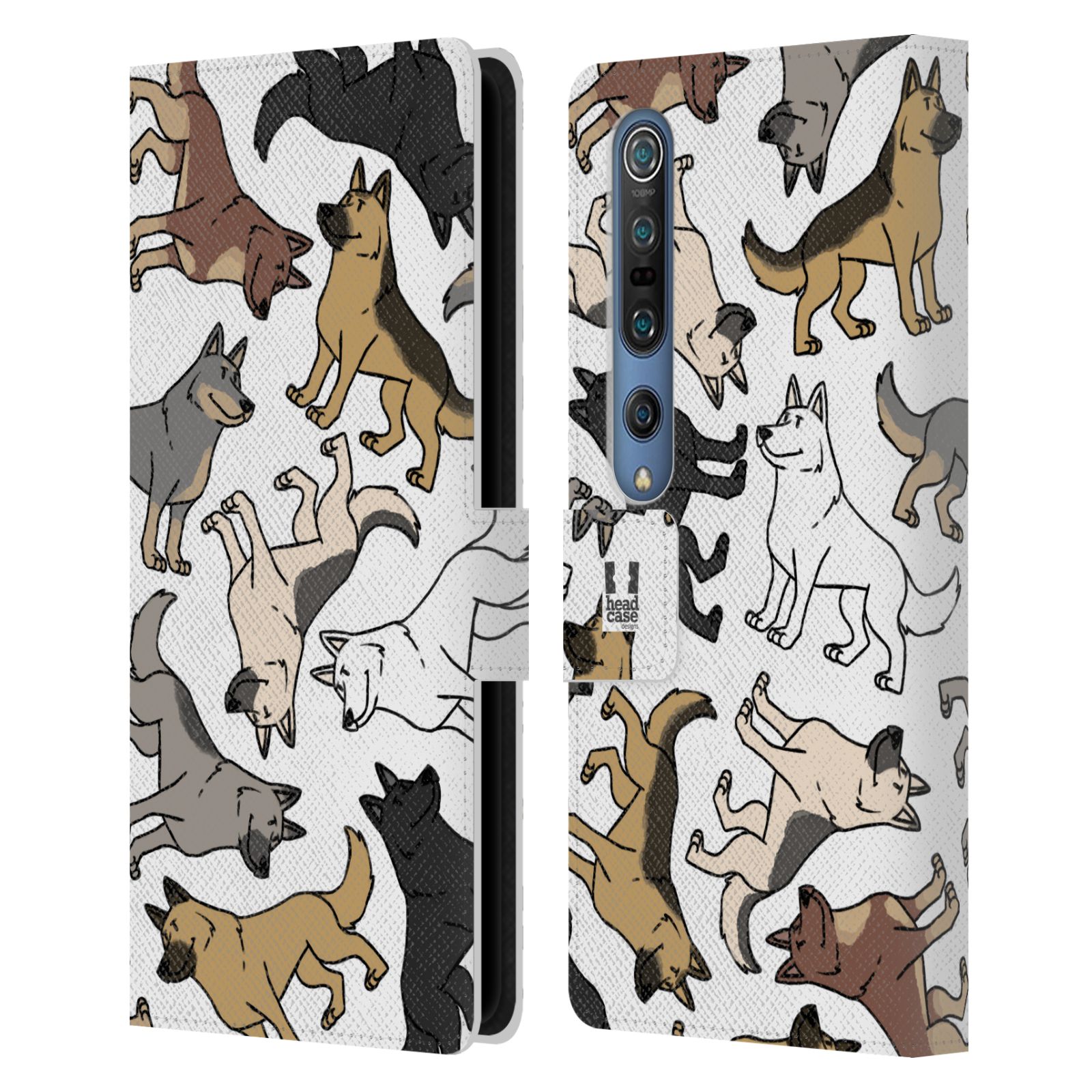 CUSTODIA PORTAFOGLIO LIBRO IN PELLE HEAD CASE DESIGNS MODELLI RAZZA CANE PER TELEFONI XIAOMI - Foto 13 di 16