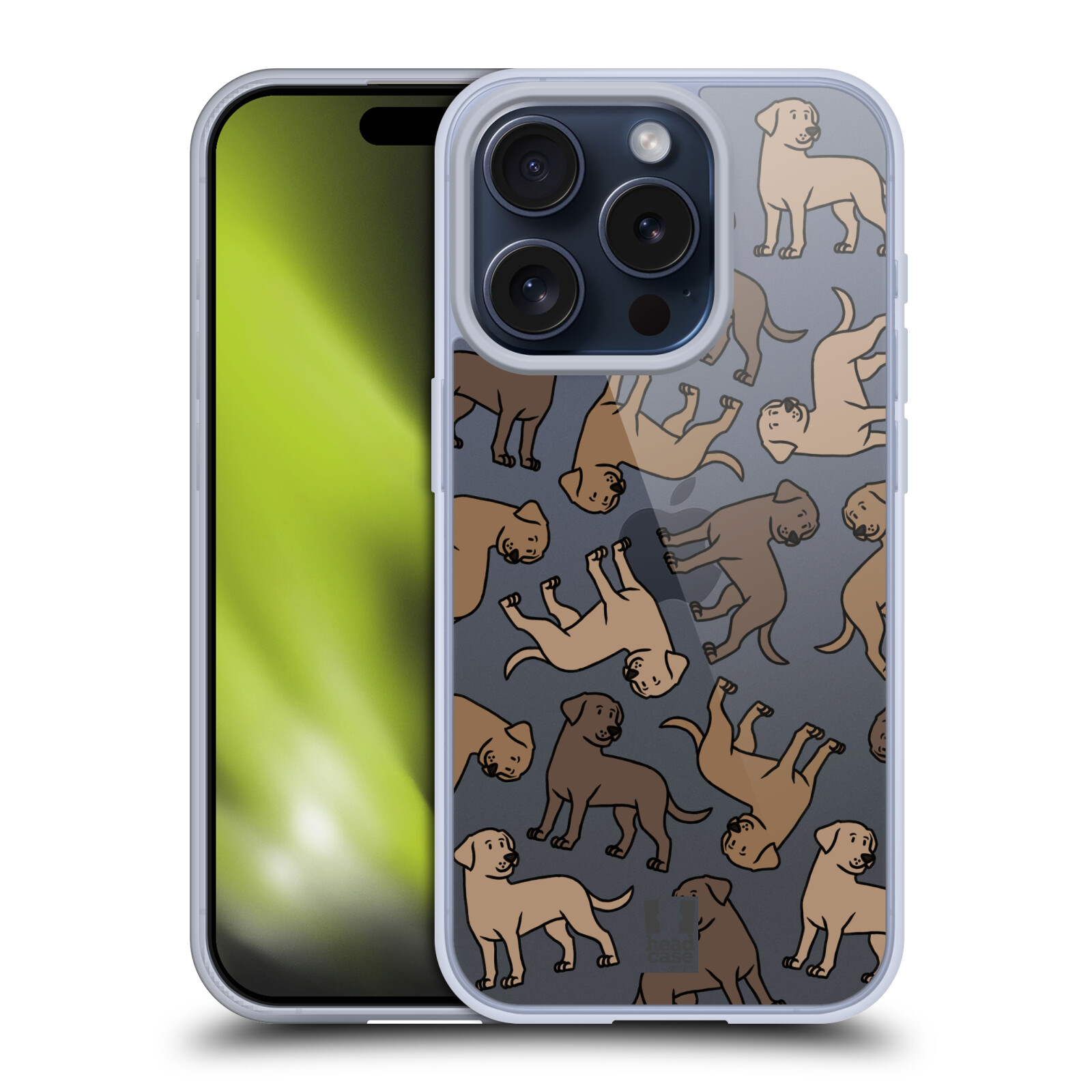 HEAD CASE DOG BREED PATTERNS 10 GEL CASE & WALLPAPER FOR APPLE iPHONE PHONES - Picture 10 of 15