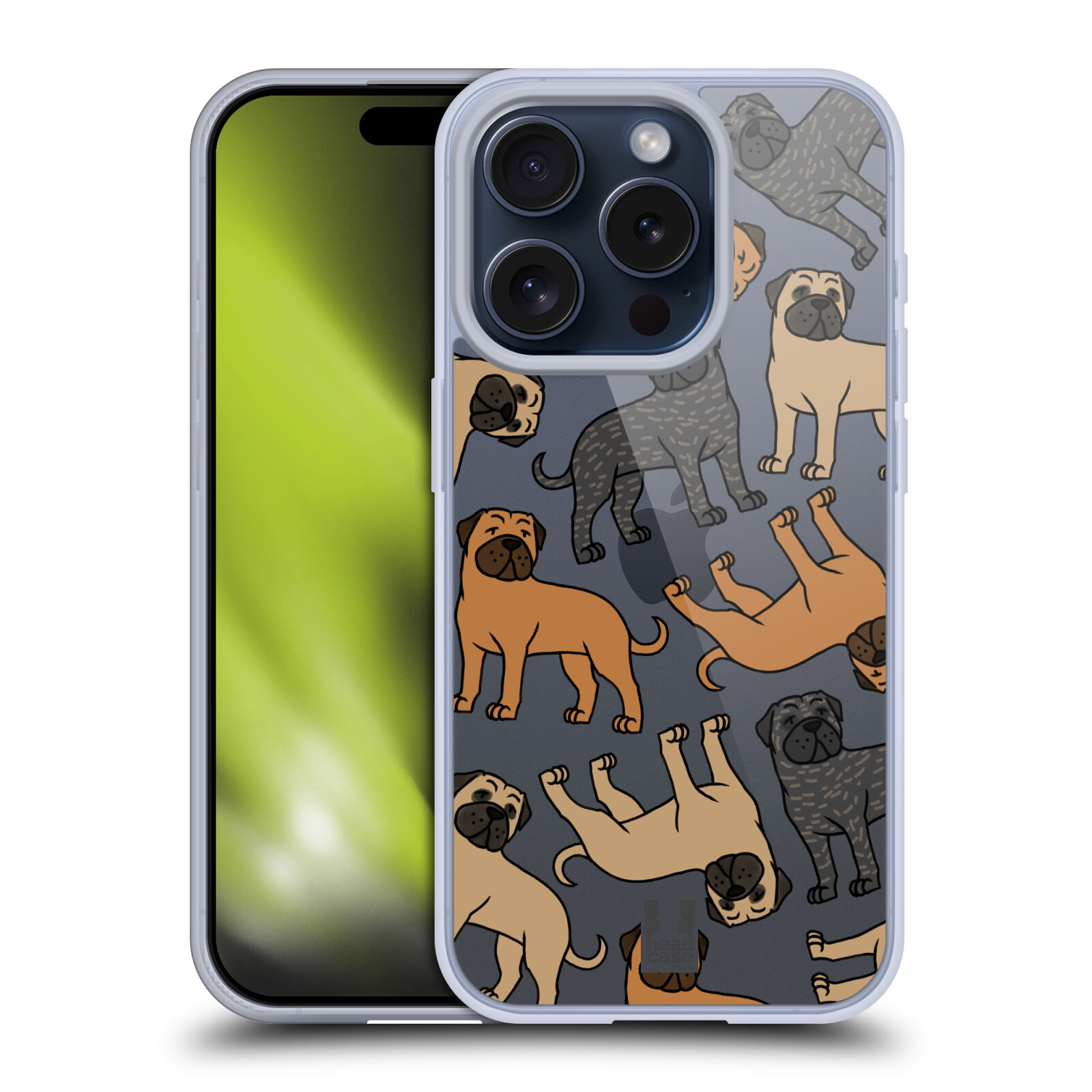 HEAD CASE DOG BREED PATTERNS 10 GEL CASE & WALLPAPER FOR APPLE iPHONE PHONES - Picture 12 of 15