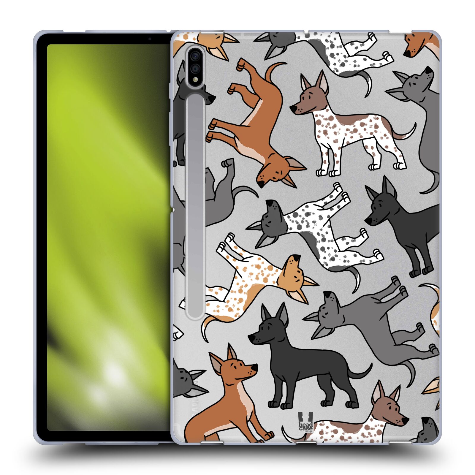 HEAD CASE DESIGNS DOG BREED PATTERNS 12 SOFT GEL CASE FOR SAMSUNG TABLETS 1 - 第 8/17 張圖片