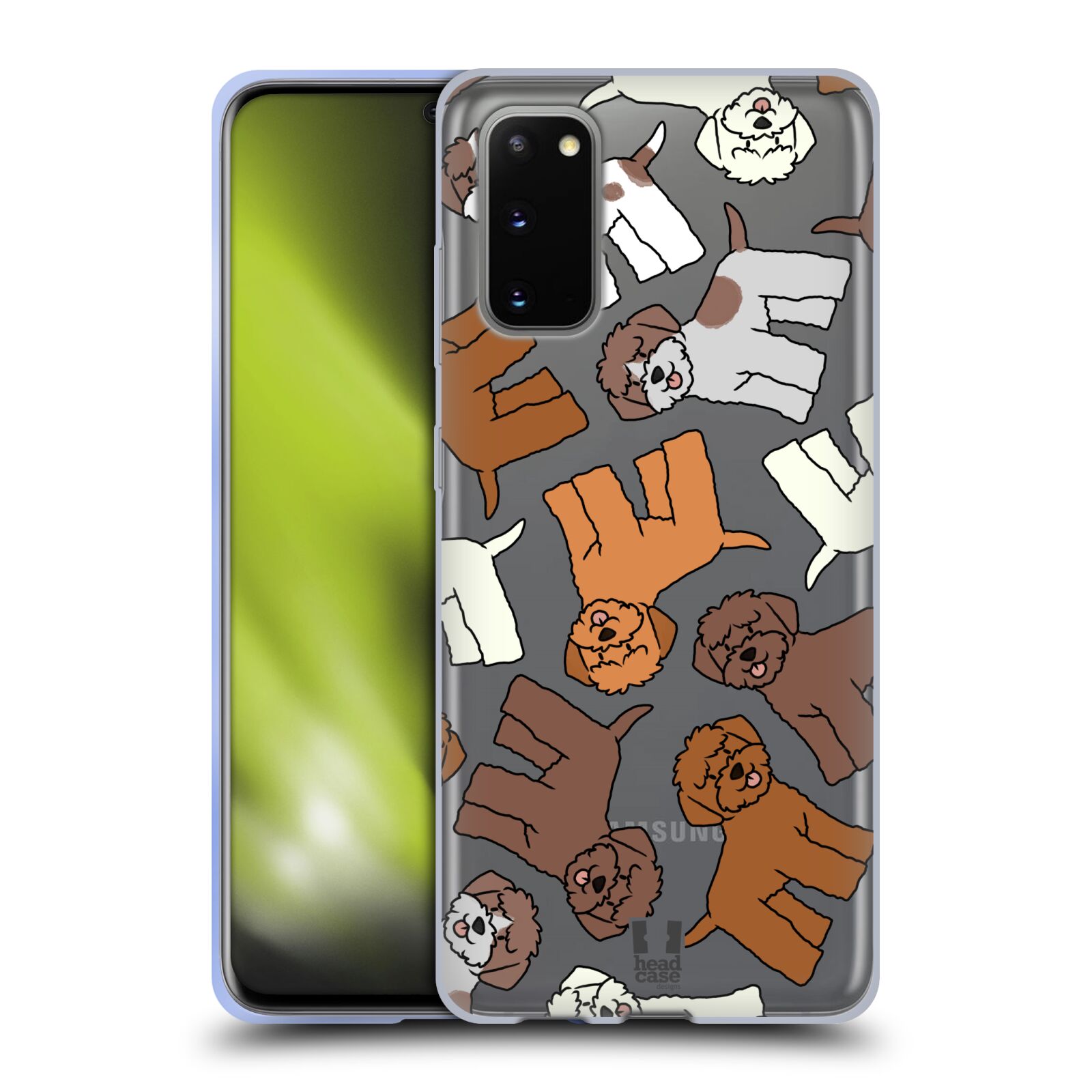 HEAD CASE DESIGNS DOG BREED PATTERNS 12 SOFT GEL CASE FOR SAMSUNG PHONES 1 - Picture 13 of 17