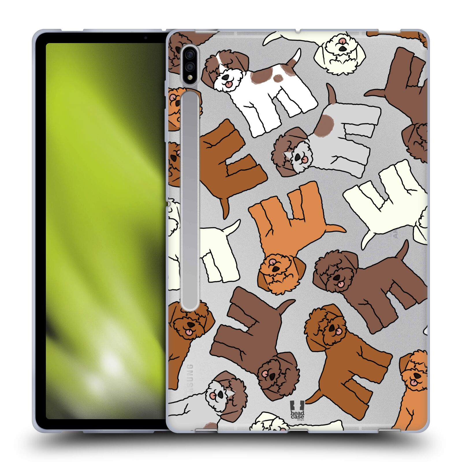HEAD CASE DESIGNS DOG BREED PATTERNS 12 SOFT GEL CASE FOR SAMSUNG TABLETS 1 - 第 13/17 張圖片