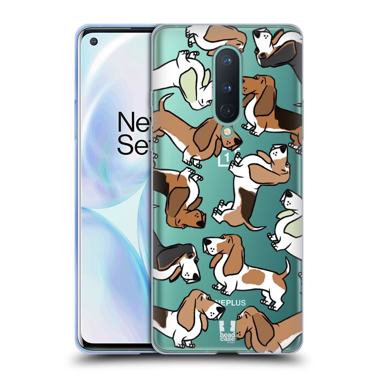 HEAD CASE DESIGNS DOG BREED PATTERNS 2 SOFT GEL CASE FOR GOOGLE ONEPLUS PHONES - Picture 9 of 17