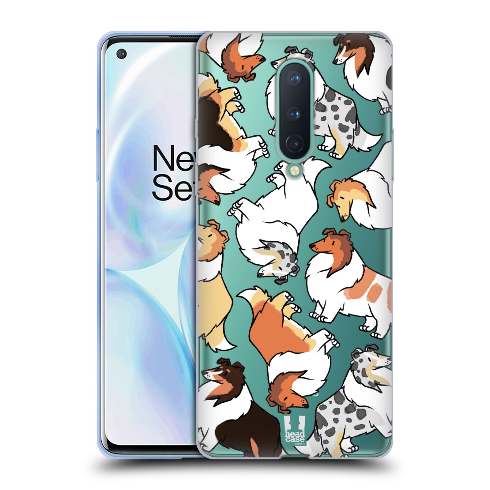 HEAD CASE DESIGNS DOG BREED PATTERNS 2 SOFT GEL CASE FOR GOOGLE ONEPLUS PHONES - Picture 10 of 17