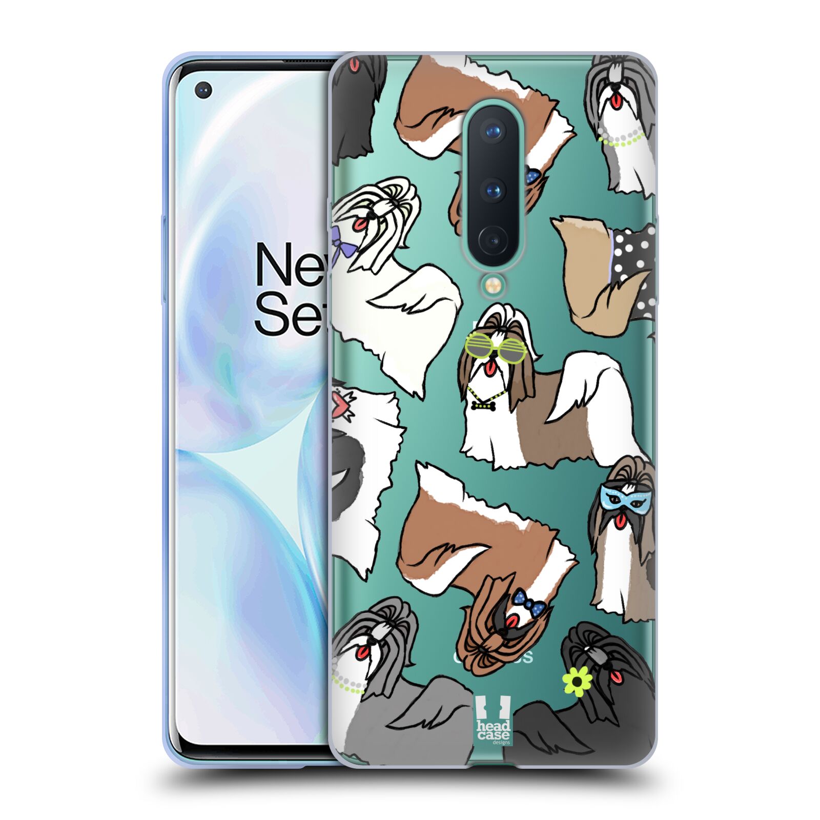 HEAD CASE DESIGNS DOG BREED PATTERNS 2 SOFT GEL CASE FOR GOOGLE ONEPLUS PHONES - Picture 16 of 17
