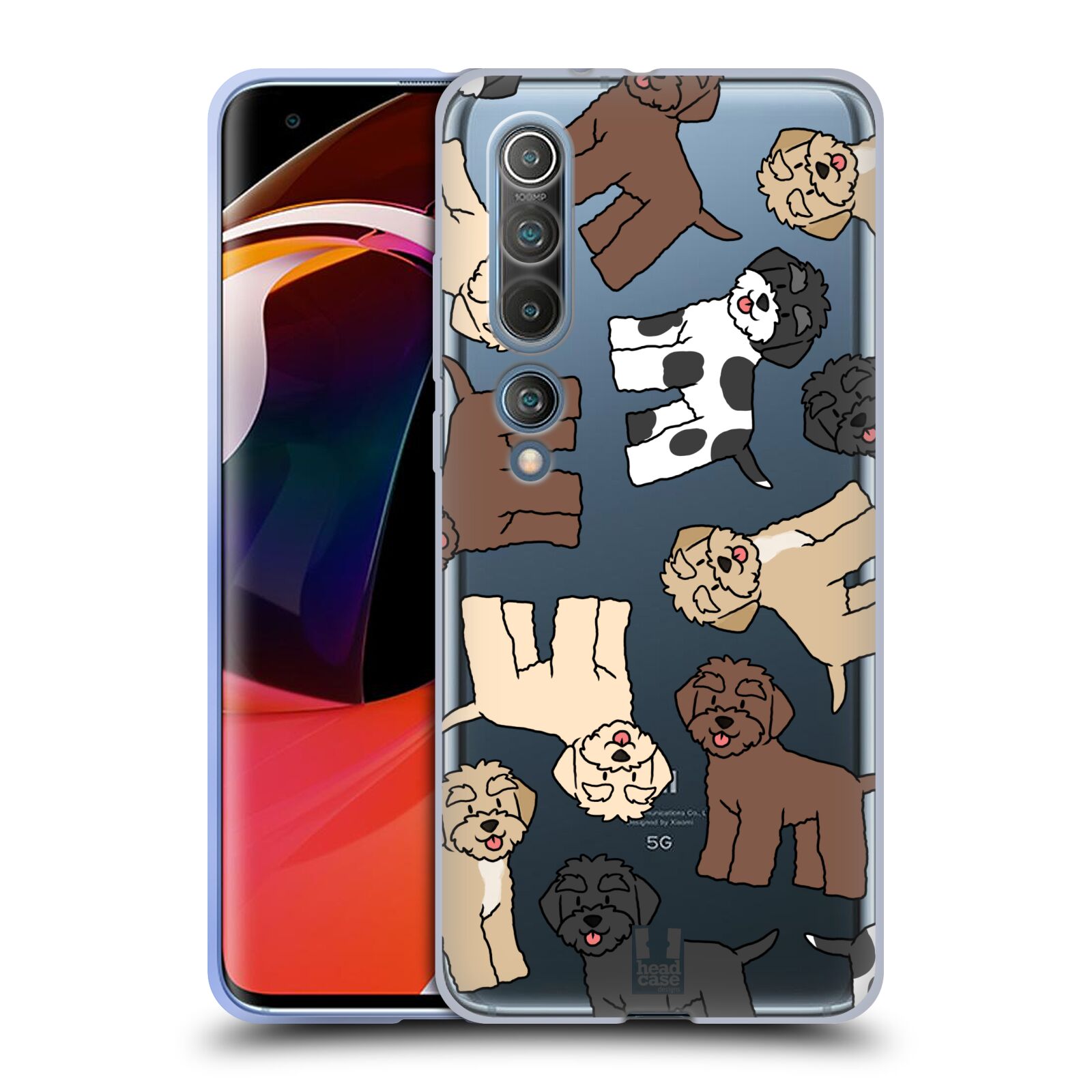 HEAD CASE DESIGNS DOG BREED PATTERNS 20 SOFT GEL CASE FOR XIAOMI PHONES - Picture 9 of 17