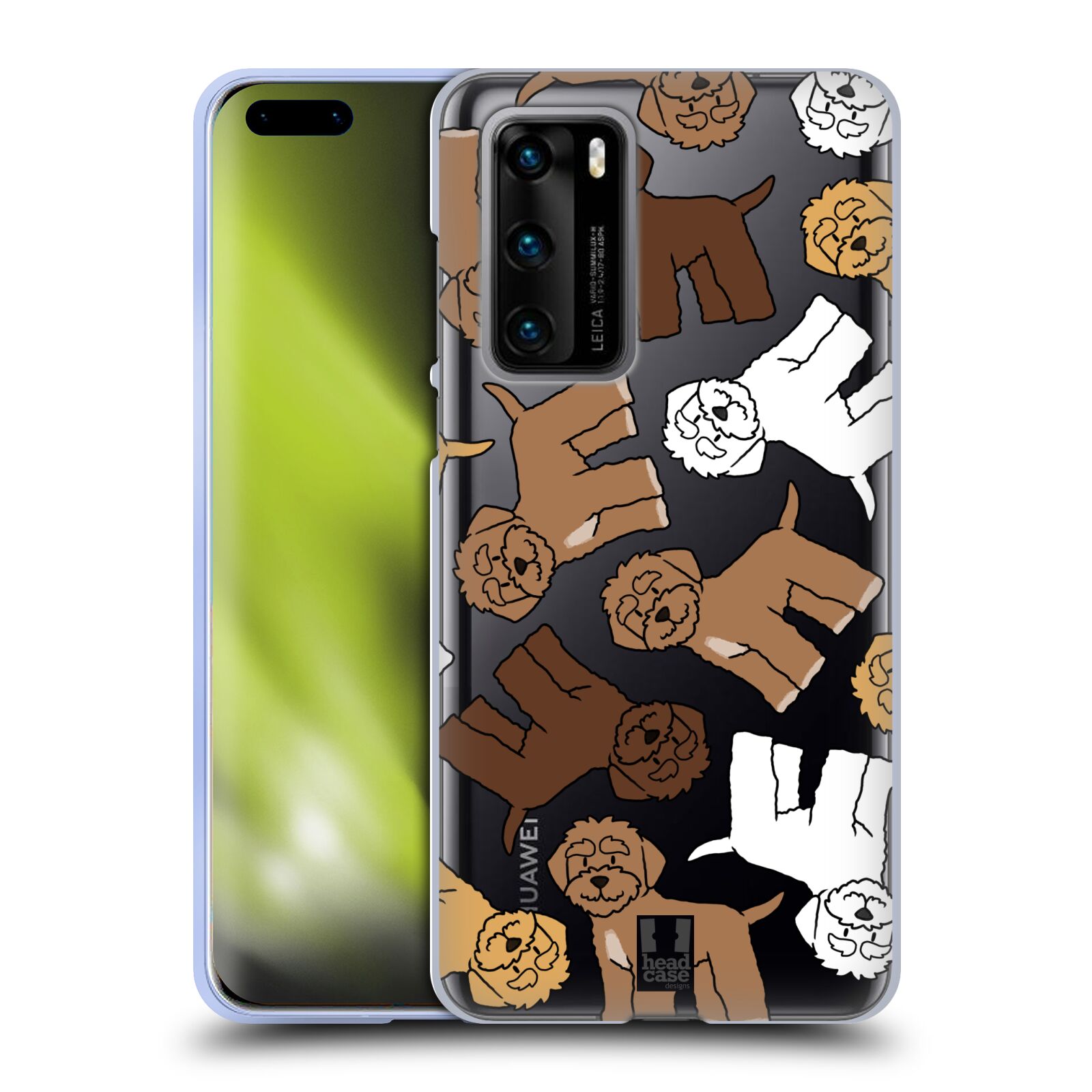 HEAD CASE DESIGNS DOG BREED PATTERNS 20 SOFT GEL CASE FOR HUAWEI PHONES 4 - Picture 12 of 17