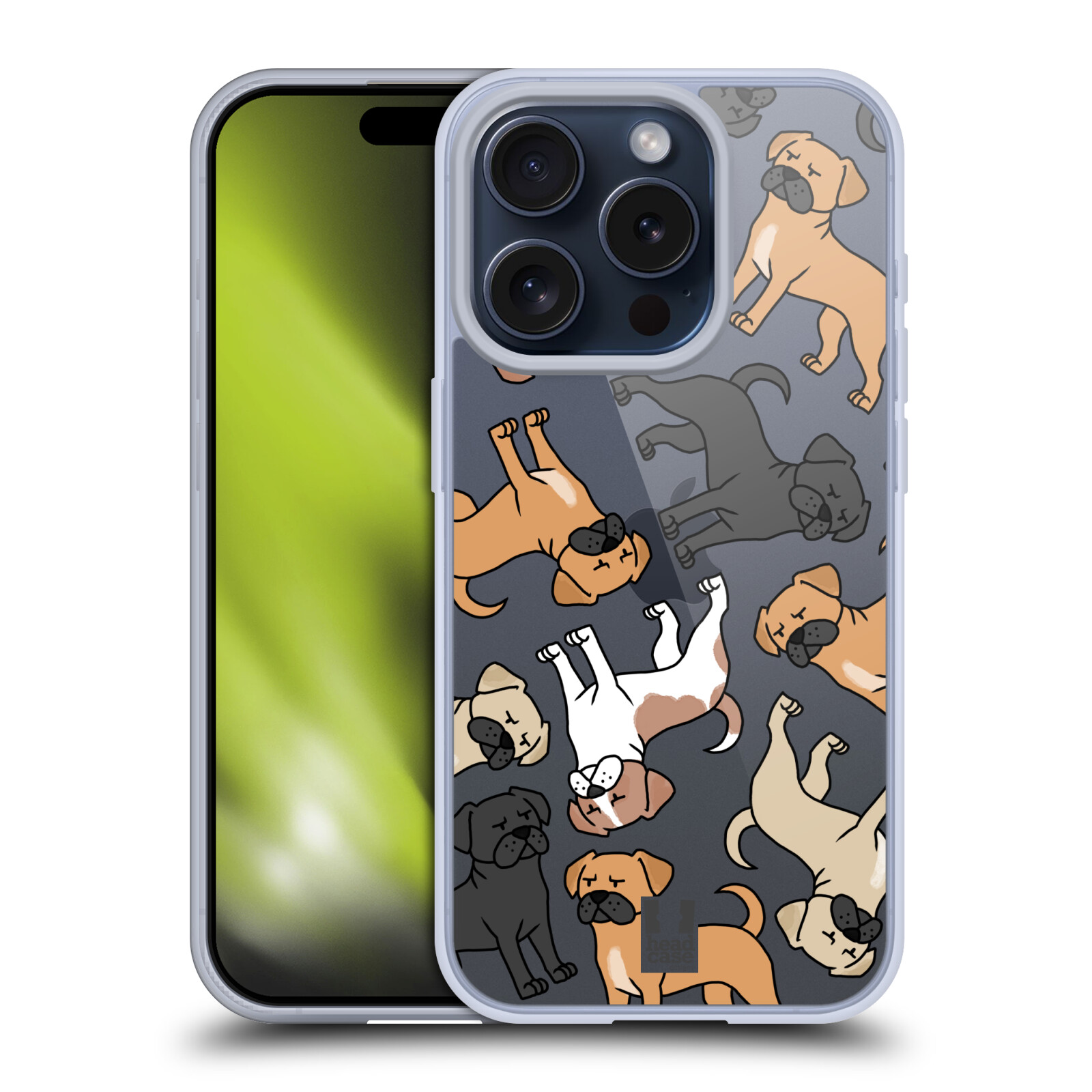 HEAD CASE DOG BREED PATTERNS 20 GEL CASE & WALLPAPER FOR APPLE iPHONE PHONES - Picture 13 of 15
