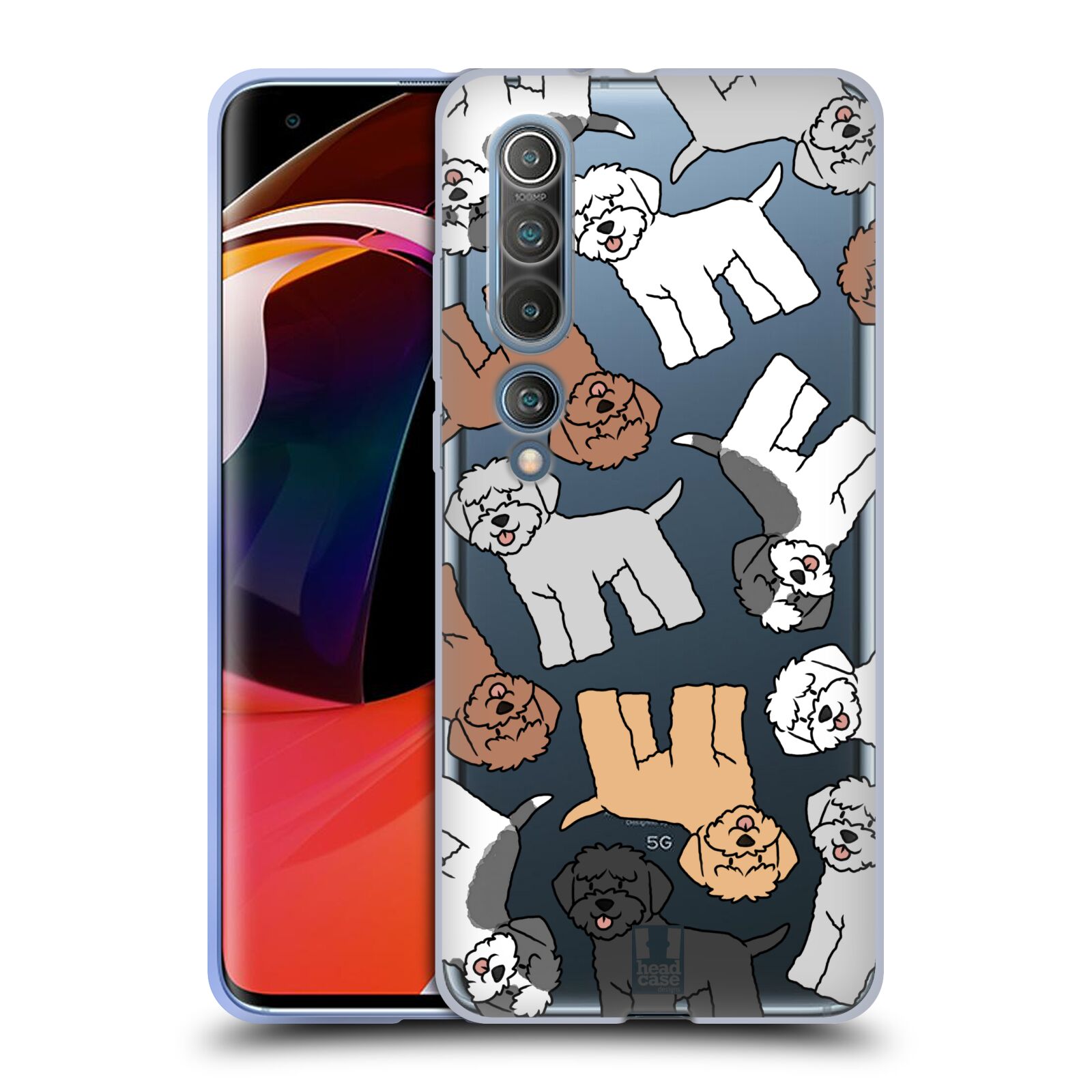 HEAD CASE DESIGNS DOG BREED PATTERNS 20 SOFT GEL CASE FOR XIAOMI PHONES - Picture 16 of 17