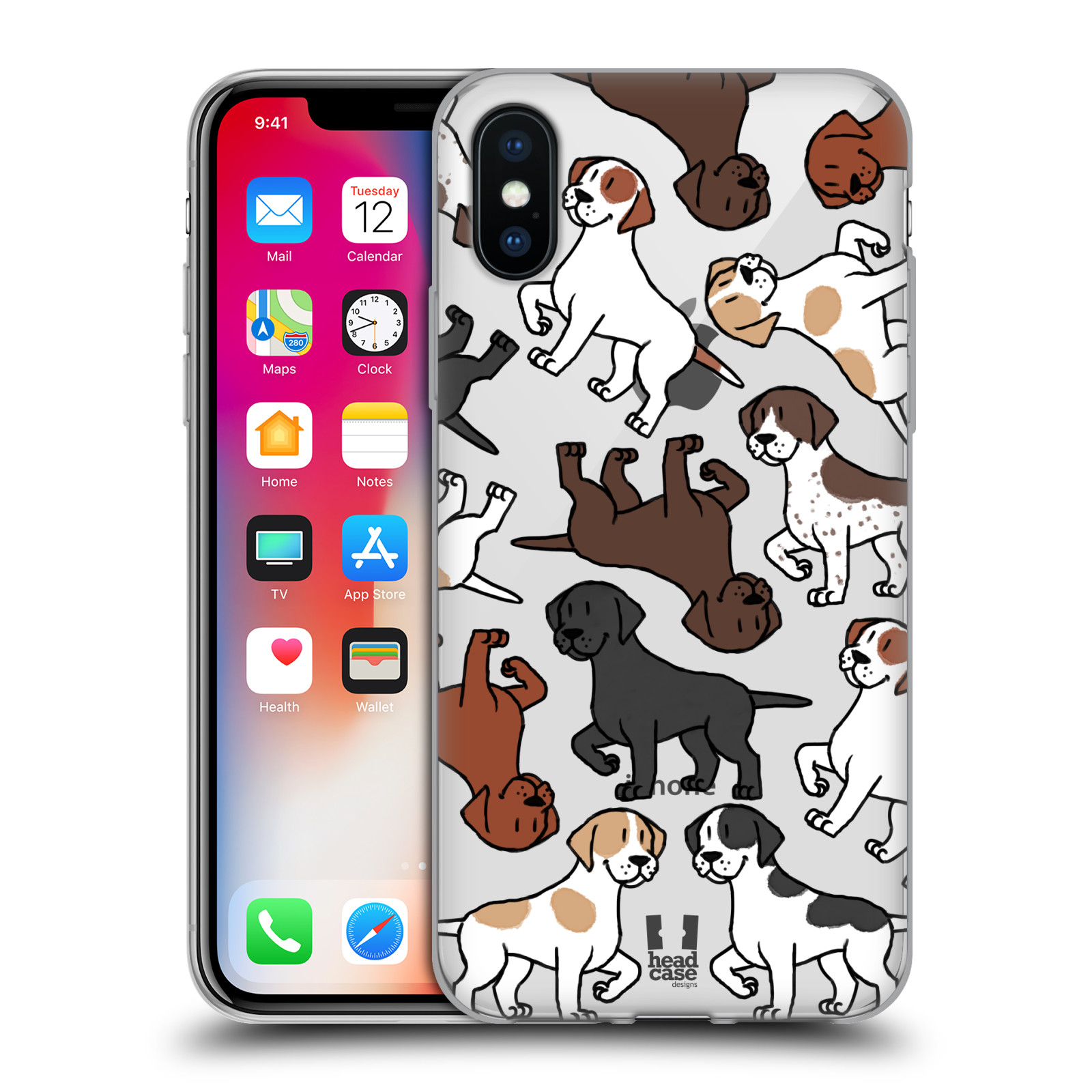 HEAD CASE DESIGNS DOG BREED PATTERNS 3 SOFT GEL CASE FOR ...