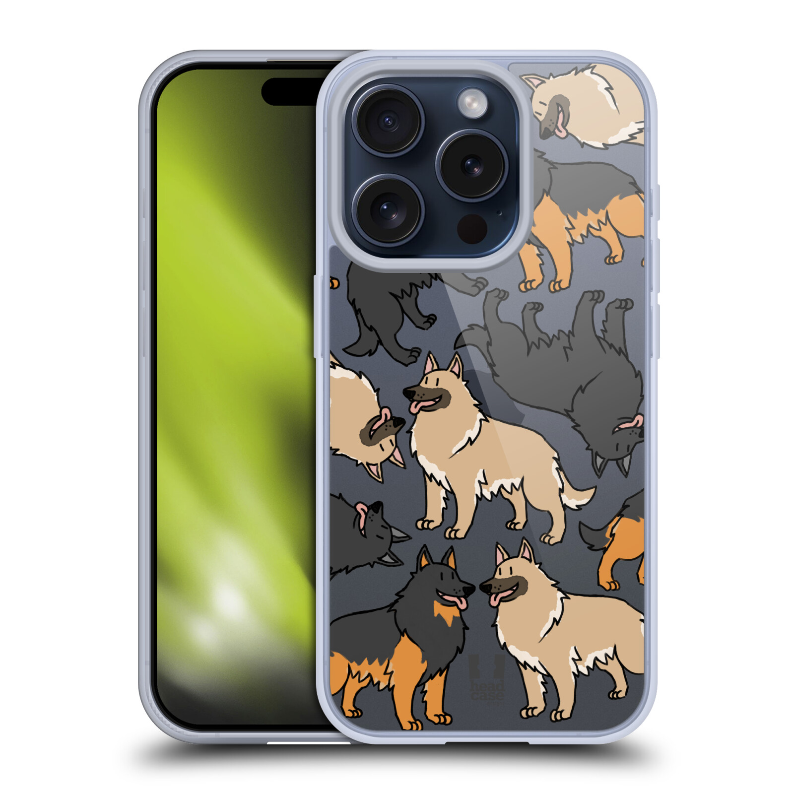 HEAD CASE DESIGNS DOG BREED PATTERNS 5 SOFT GEL CASE FOR APPLE iPHONE PHONES - Picture 9 of 15