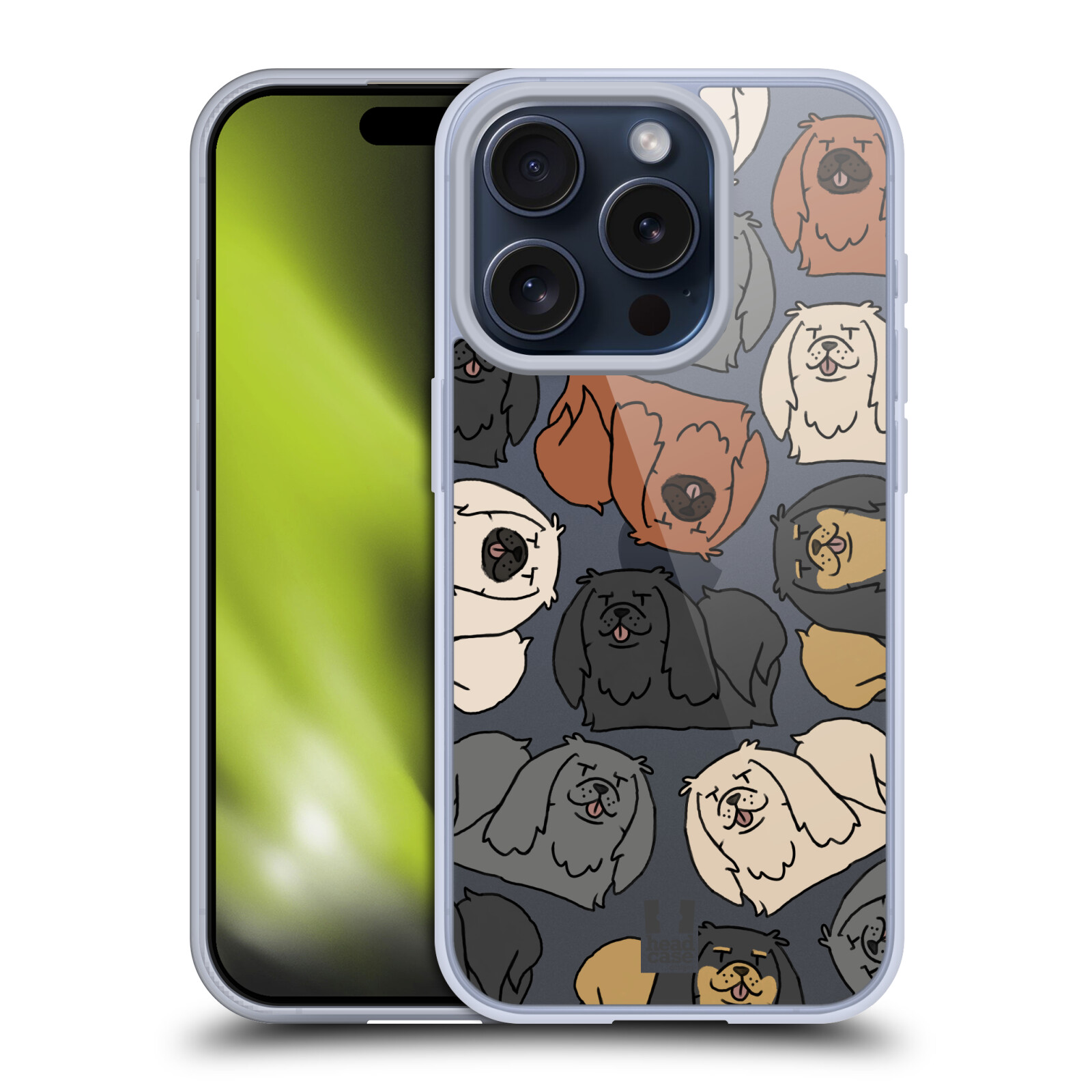 HEAD CASE DESIGNS DOG BREED PATTERNS 5 SOFT GEL CASE FOR APPLE iPHONE PHONES - Picture 11 of 15