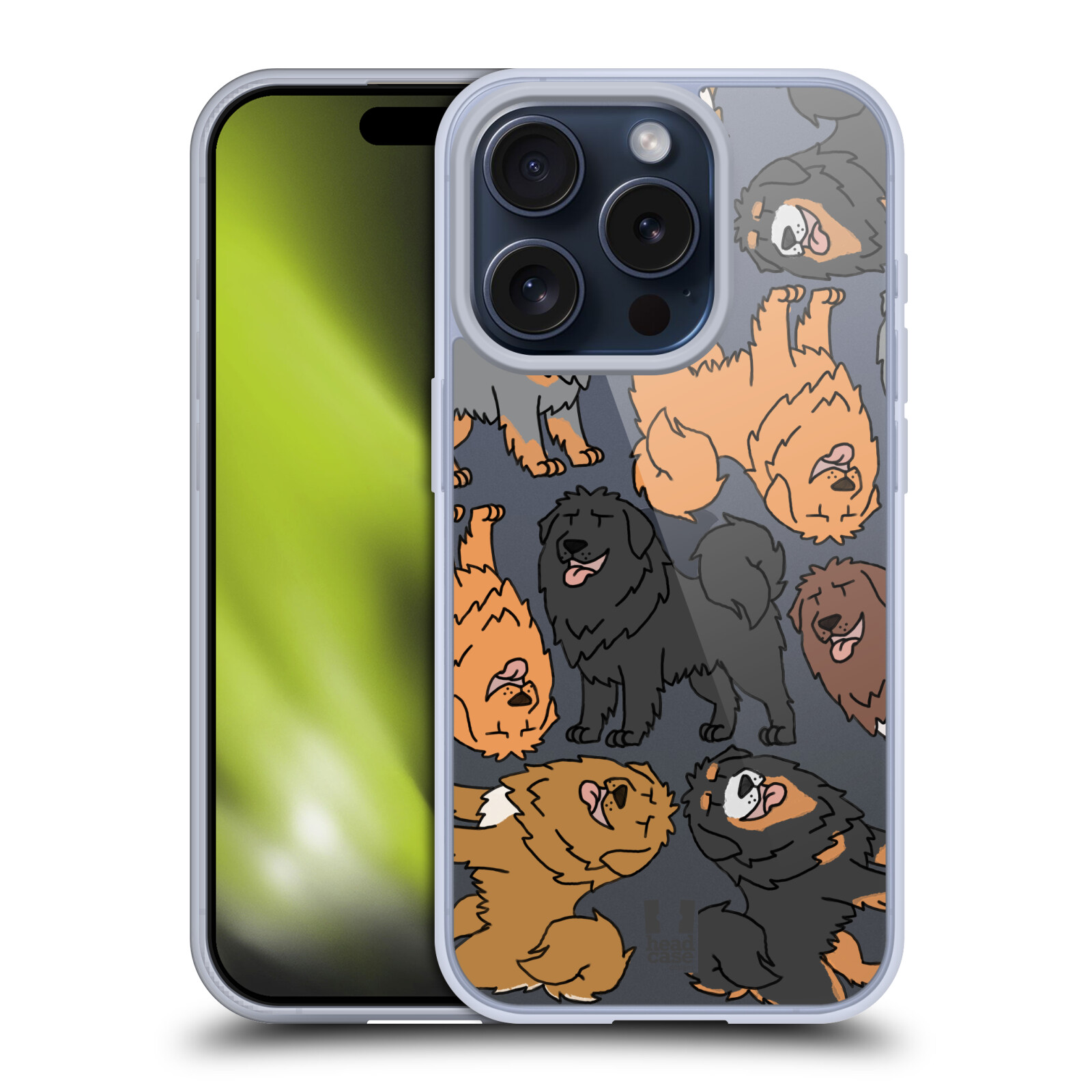 HEAD CASE DESIGNS DOG BREED PATTERNS 5 SOFT GEL CASE FOR APPLE iPHONE PHONES - Picture 15 of 15