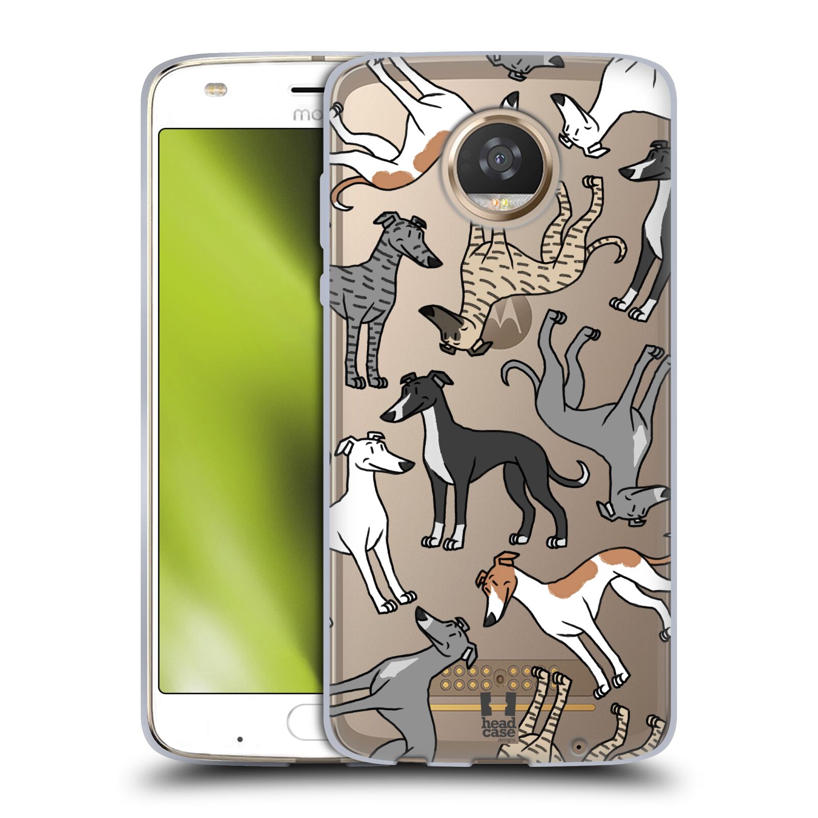 HEAD CASE DOG BREED PATTERNS 6 SOFT GEL CASE & WALLPAPER FOR MOTOROLA PHONES 2 - Picture 8 of 8