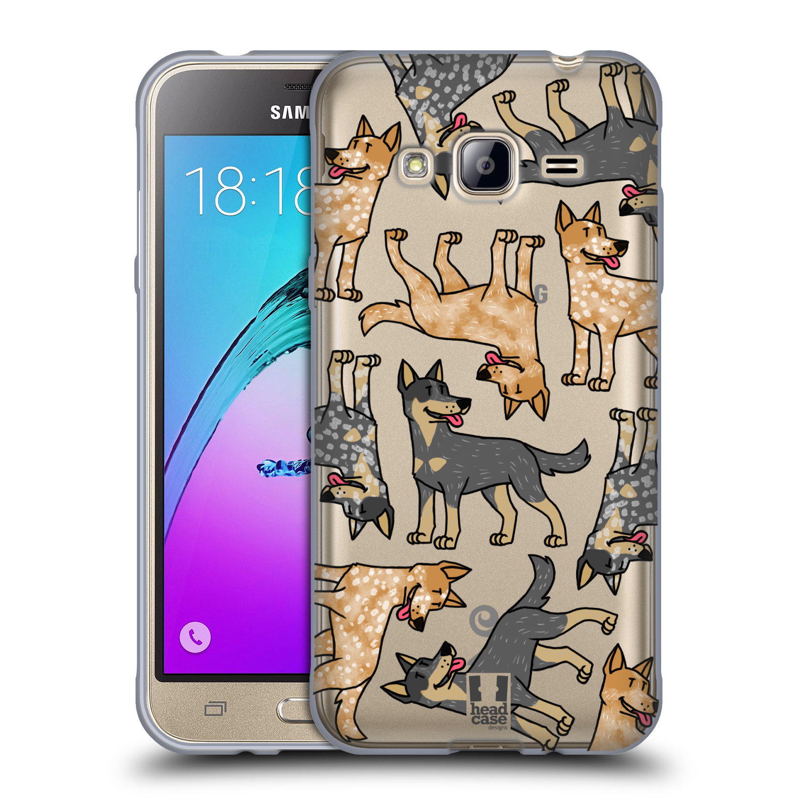 HEAD CASE DESIGNS DOG BREED PATTERNS 8 SOFT GEL CASE FOR SAMSUNG PHONES 3 - Picture 8 of 17