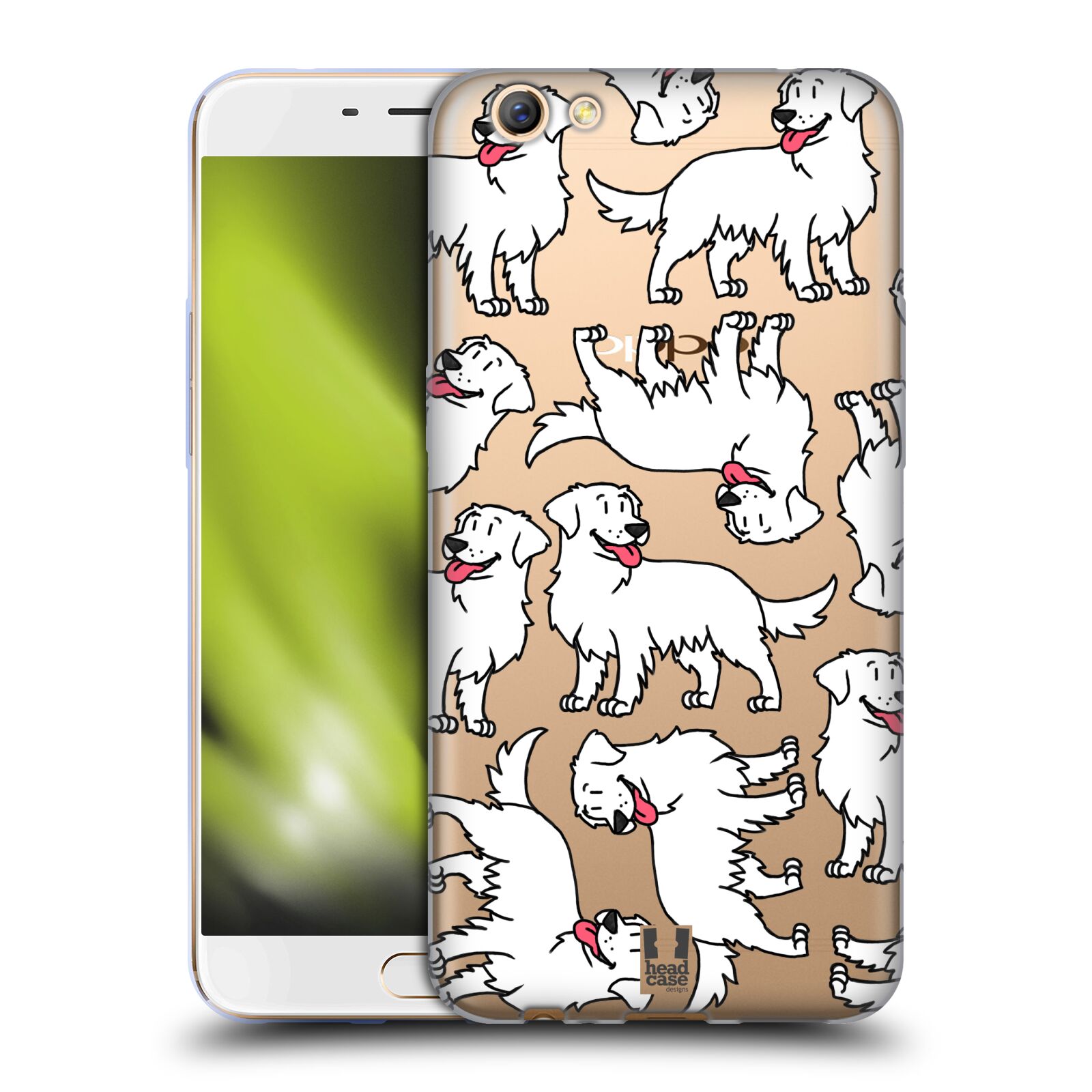 FUNDA HEAD CASE DESIGNS CON 8 PATRONES DE RAZA DE PERRO PARA TELÉFONOS OPPO - Imagen 10 de 17