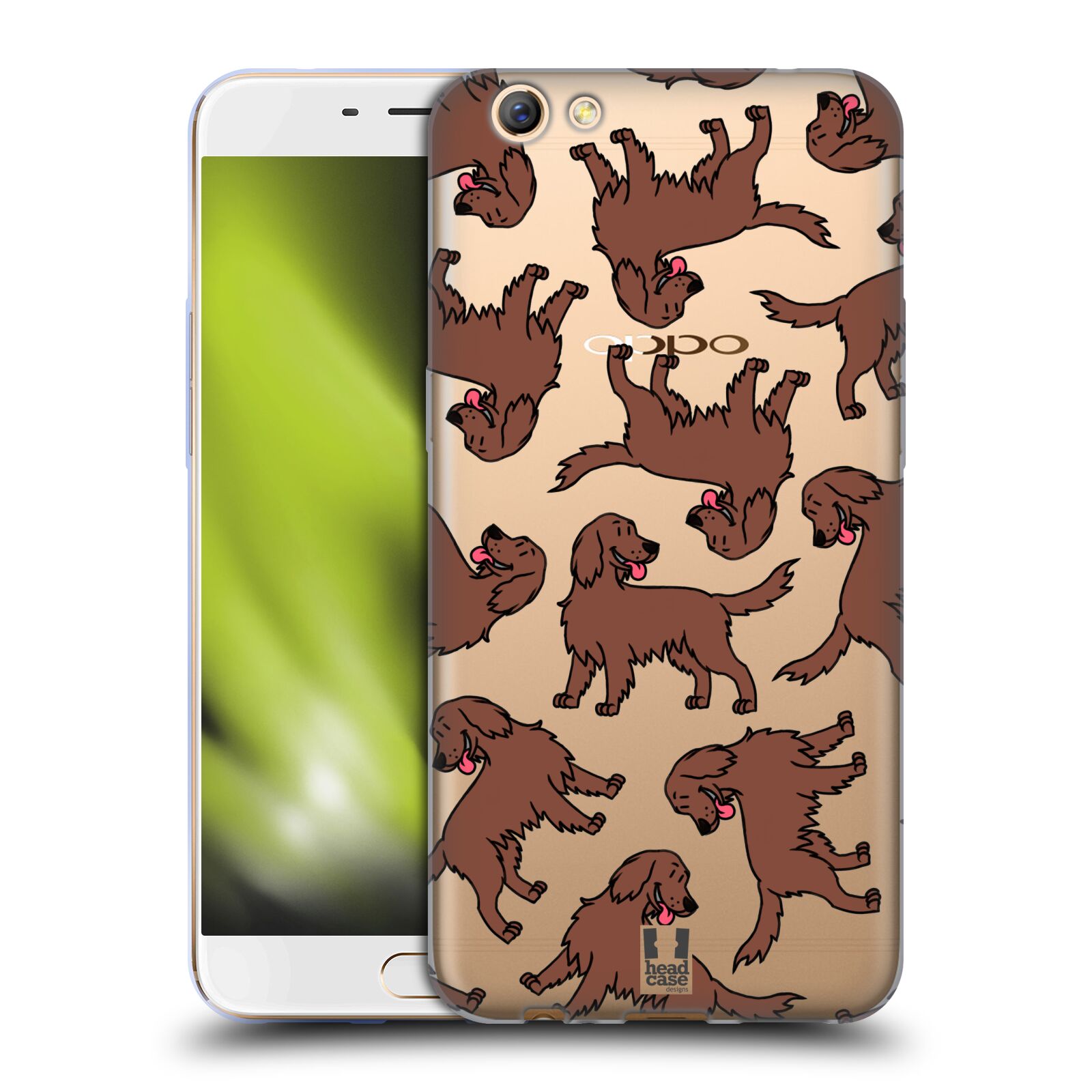 FUNDA HEAD CASE DESIGNS CON 8 PATRONES DE RAZA DE PERRO PARA TELÉFONOS OPPO - Imagen 11 de 17